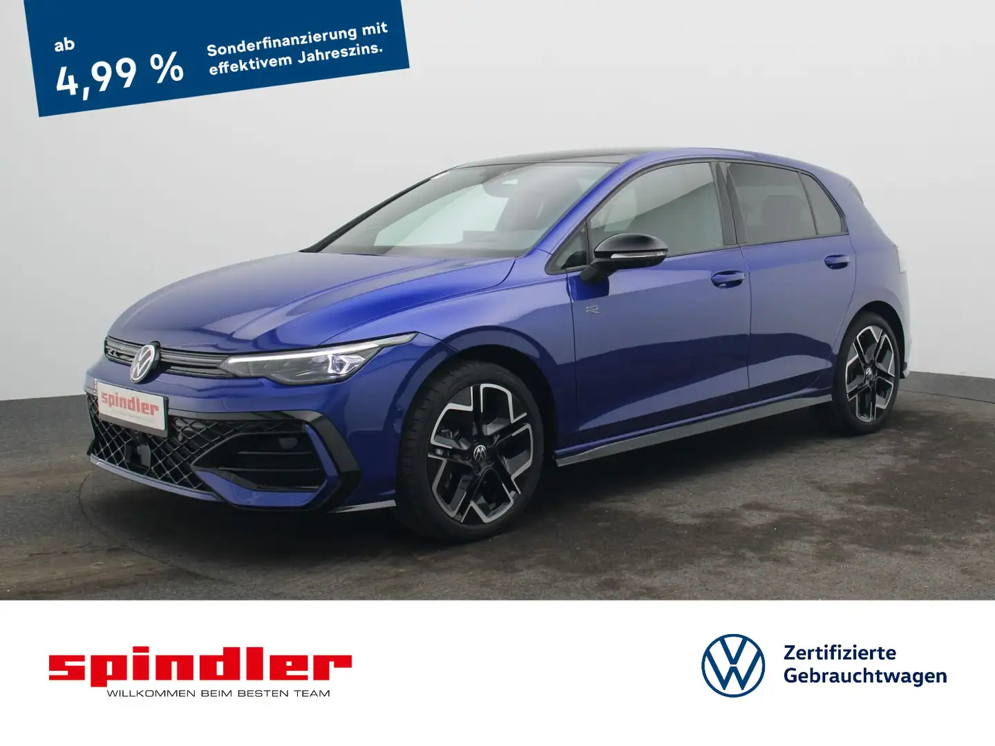 Volkswagen Golf R-Line 1.5 eTSI DSG / Pano, ACC, 360°Kamera Blau - 1