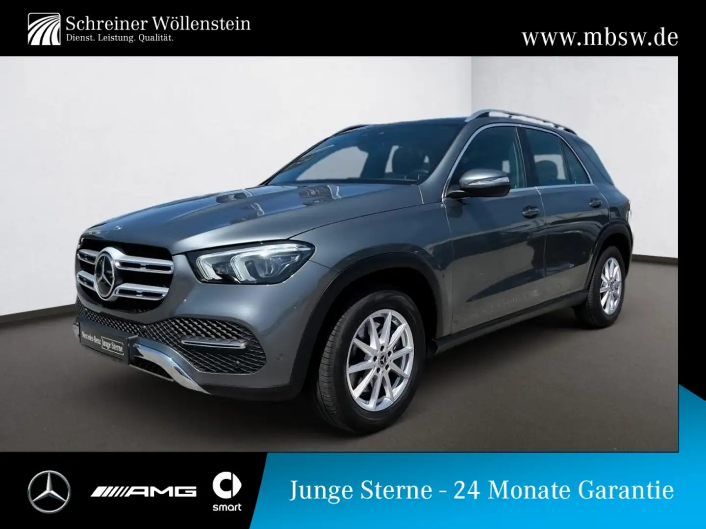 Mercedes-Benz GLE 350 d 4M AMG-Int*Pano*FAP*AHK*6-Zylinder*Kam Grijs - 1