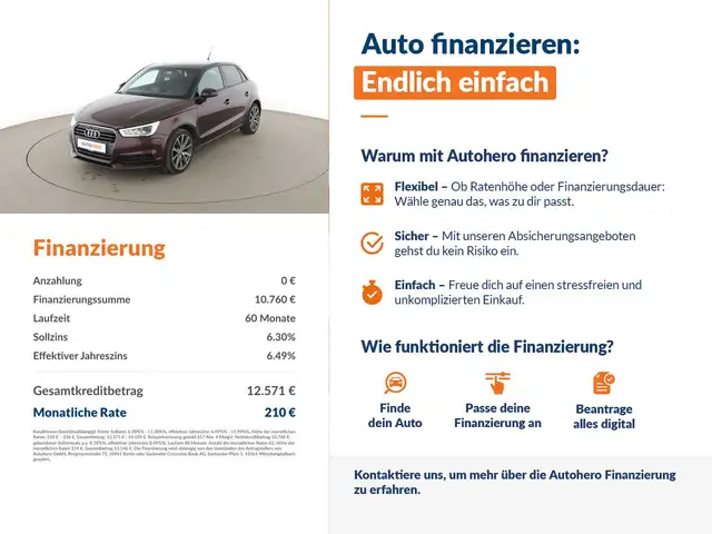 Audi A1 view 2