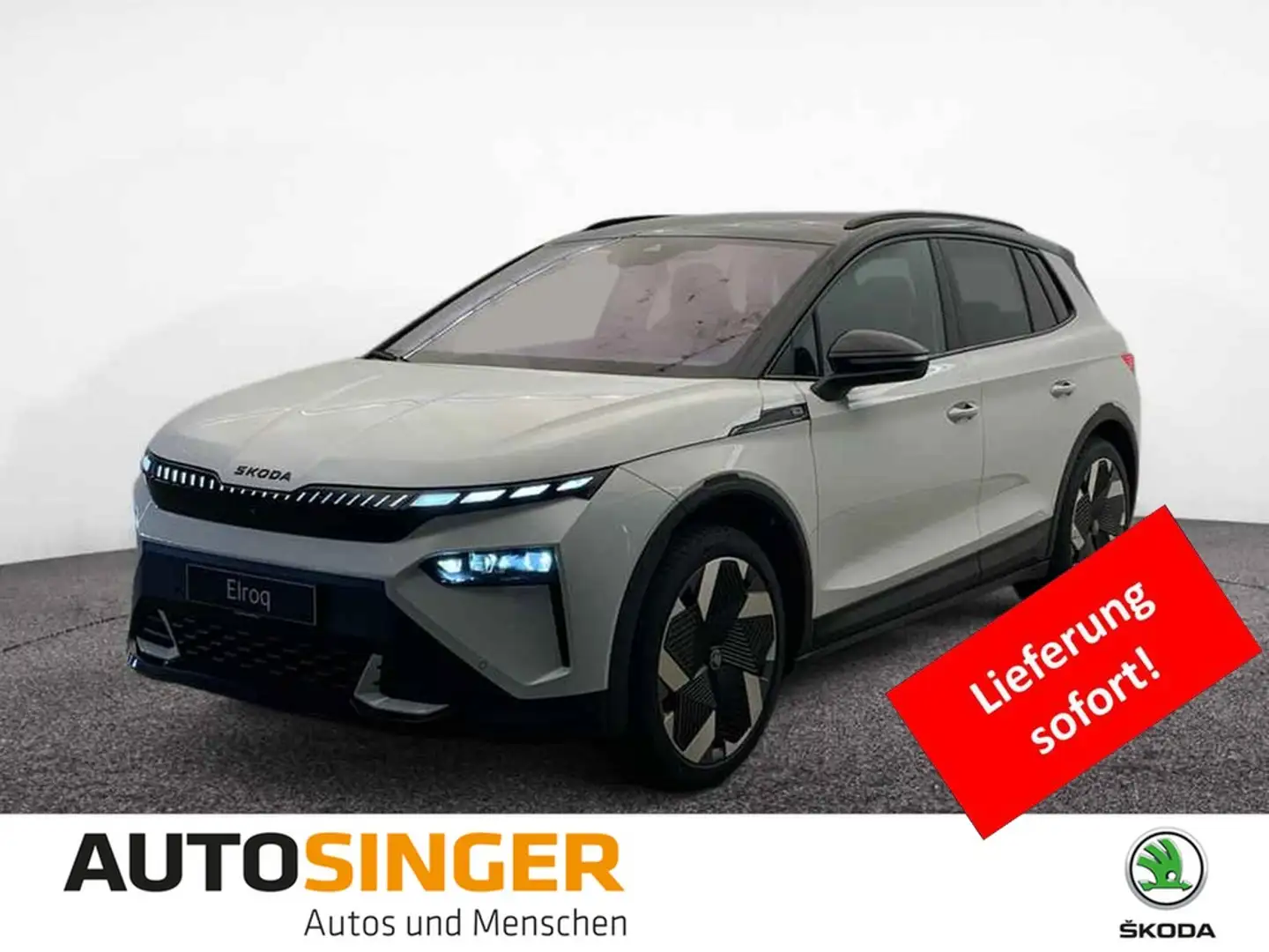 Skoda Elroq First Edition AHK*360*H-UP*NAV*ACC*3-Z*21" Wit - 1