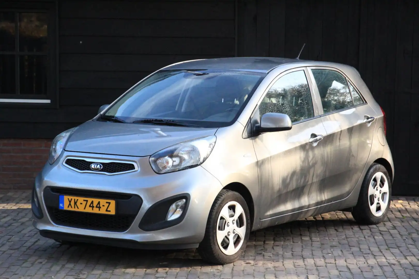 Kia Picanto 1.0 CVVT ComfortLine Airco/CD/Elek-Pakket/Apk 11-2 Gris - 2