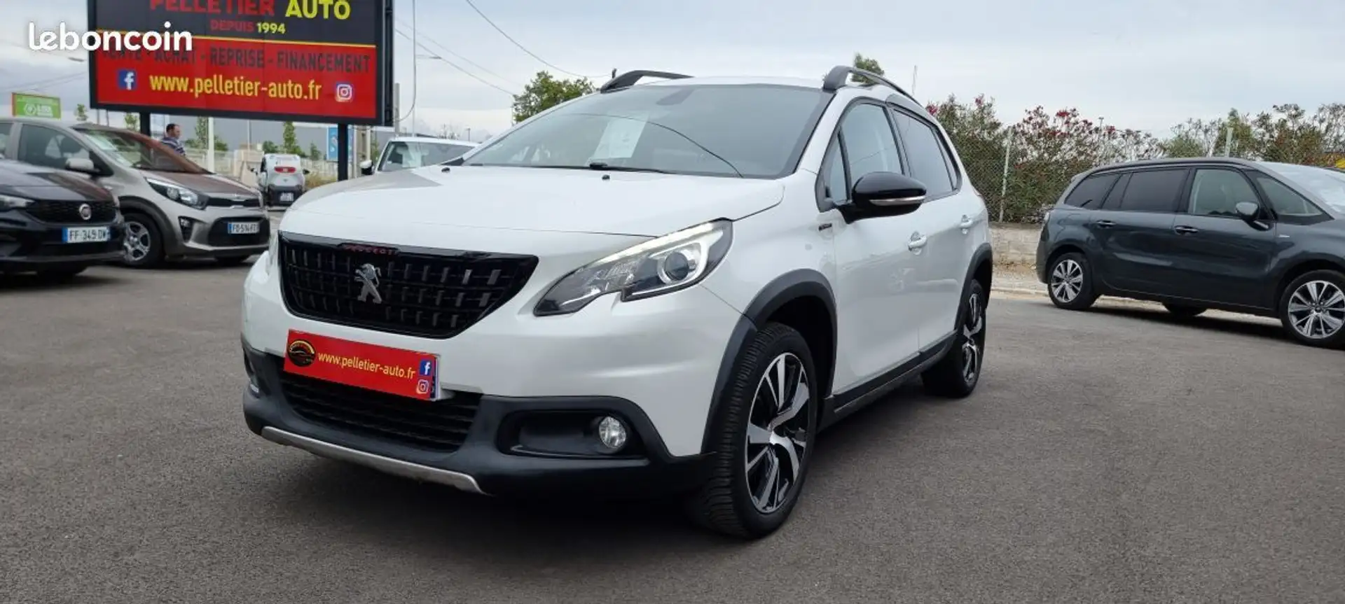 Peugeot 2008 1.2 110ch SetS BVM5 GT Line Blanc - 1