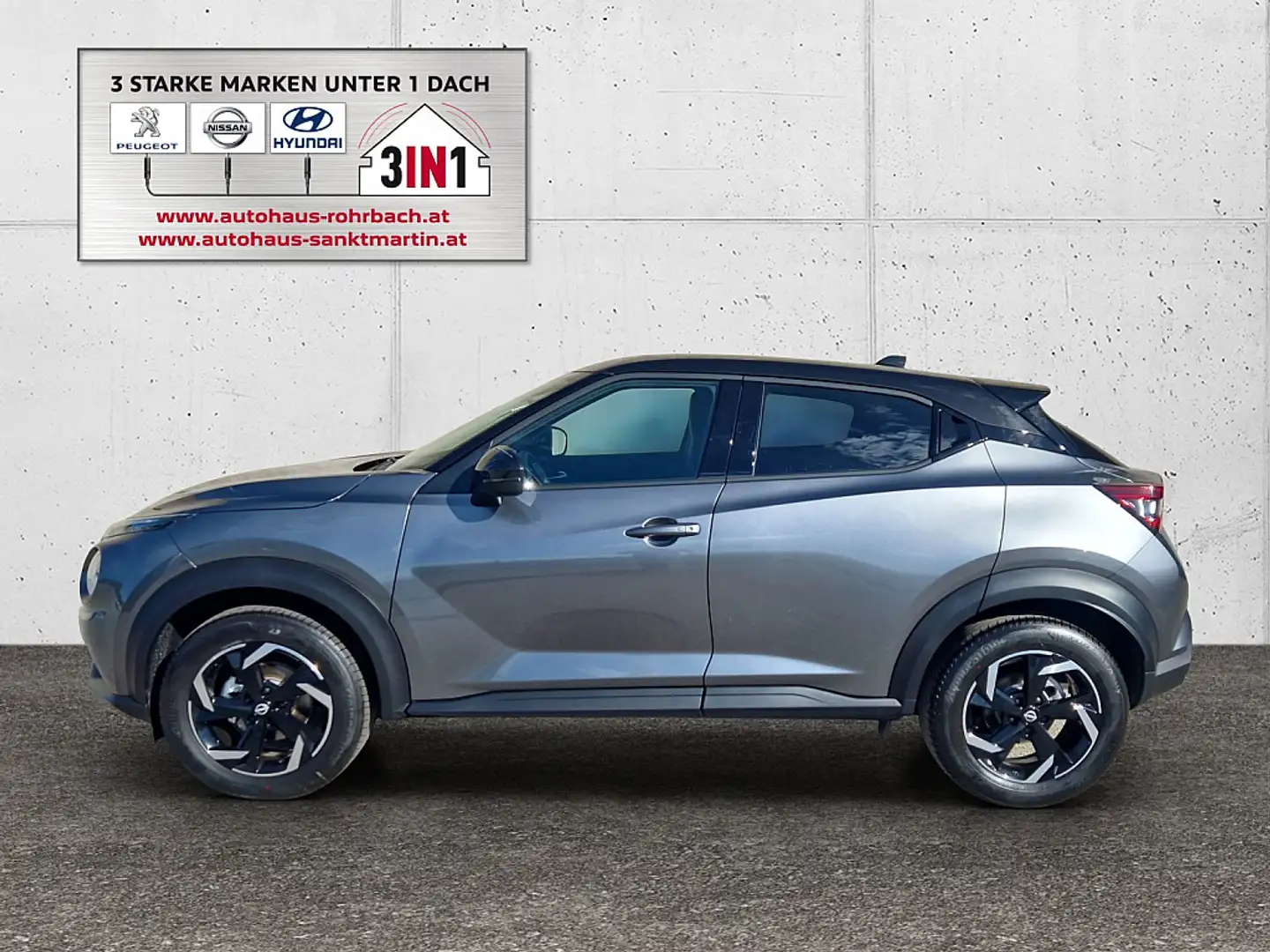 Nissan Juke 1,0 DIG-T N-Connecta Grau - 2