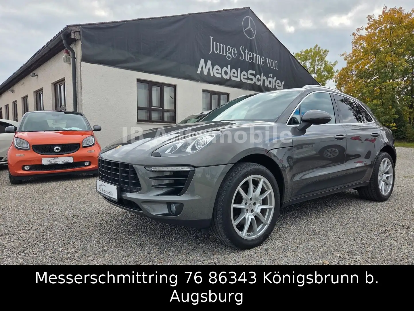 Porsche Macan S 3.0 Diesel LED*AHK*Standh.*Kamera*uvm... Grau - 1