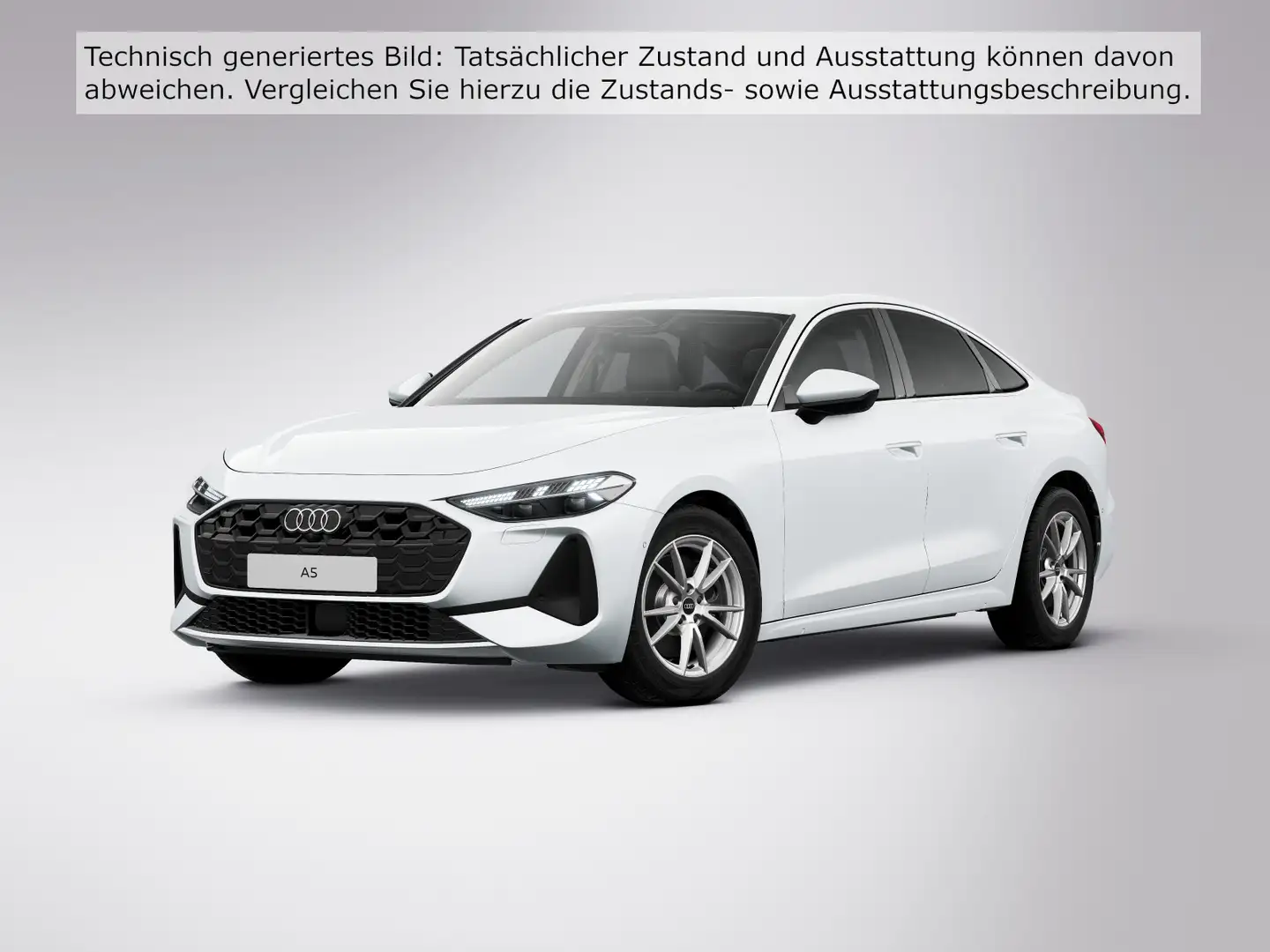 Audi A5 A5 Limo TDI Q LM17 LDER AHK MATRIX Weiß - 2