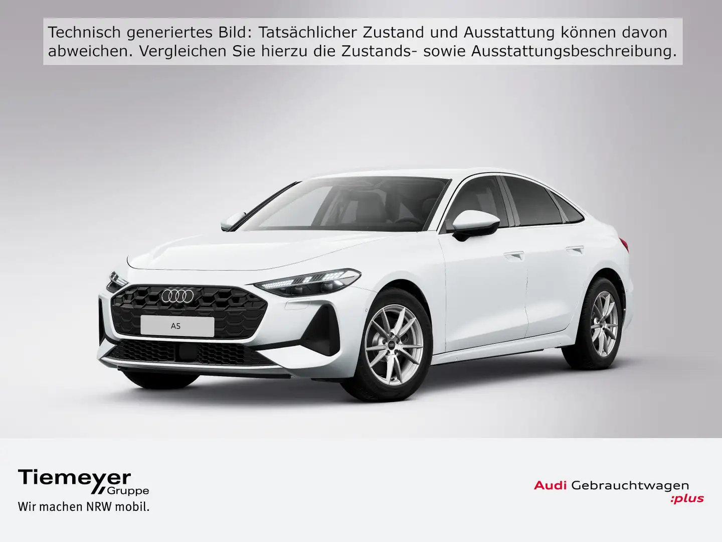 Audi A5 A5 Limo TDI Q LM17 LDER AHK MATRIX Weiß - 1