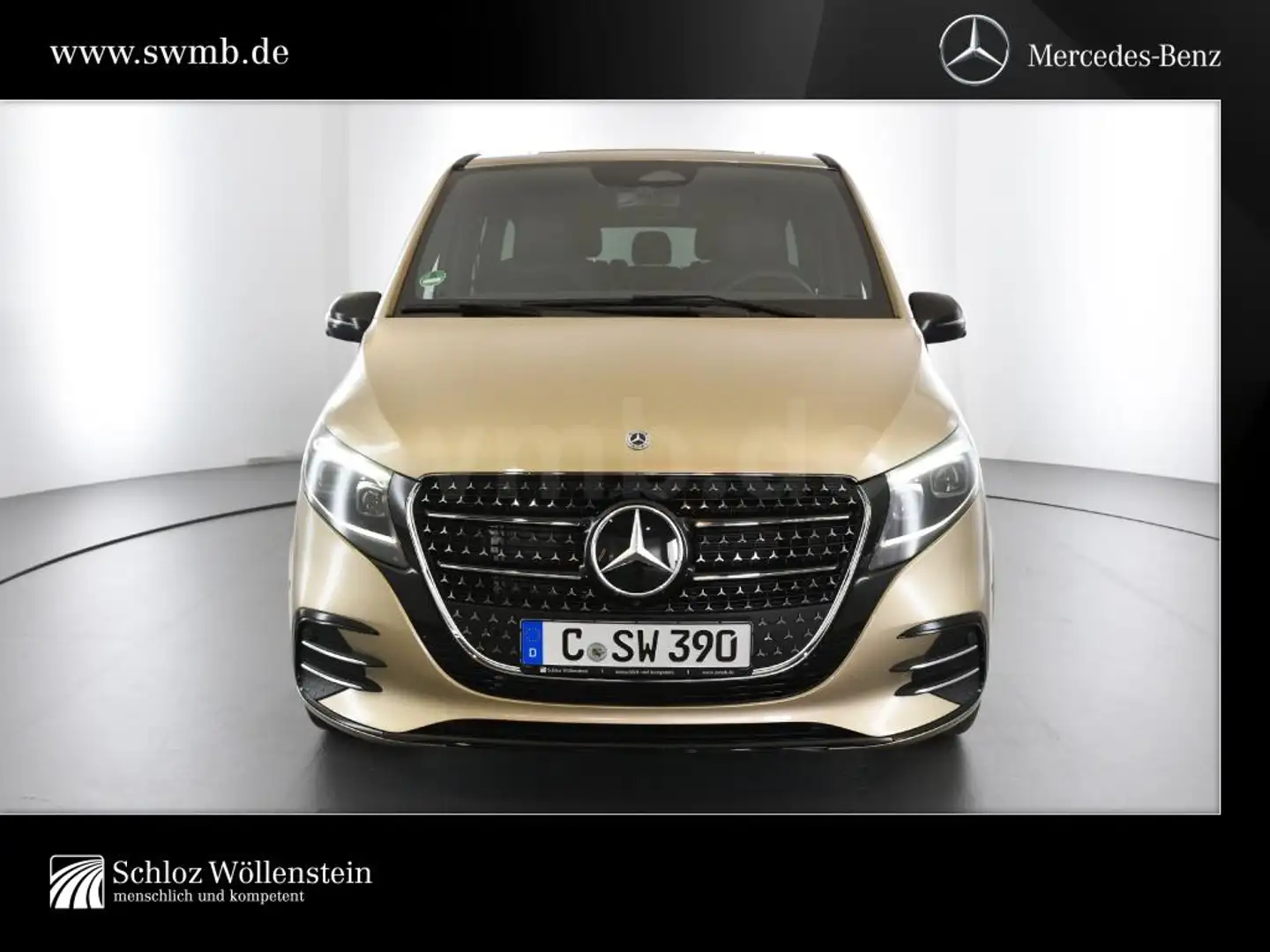 Mercedes-Benz V 250 d lang AMG/Avantgarde/MULTIBEAM/Standhz/AHK Золотий - 2