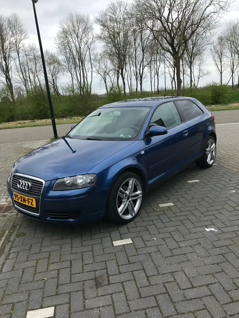 Audi A3 1.6 Attr.PL Business Blauw - 1