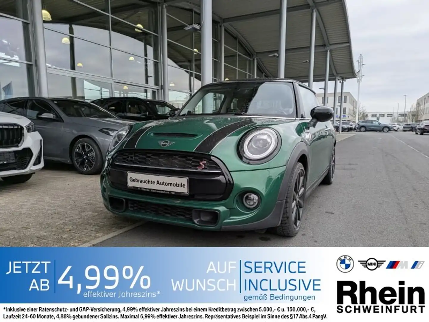 MINI Cooper S LED. Navi. H&K. RTTI. Grün - 1