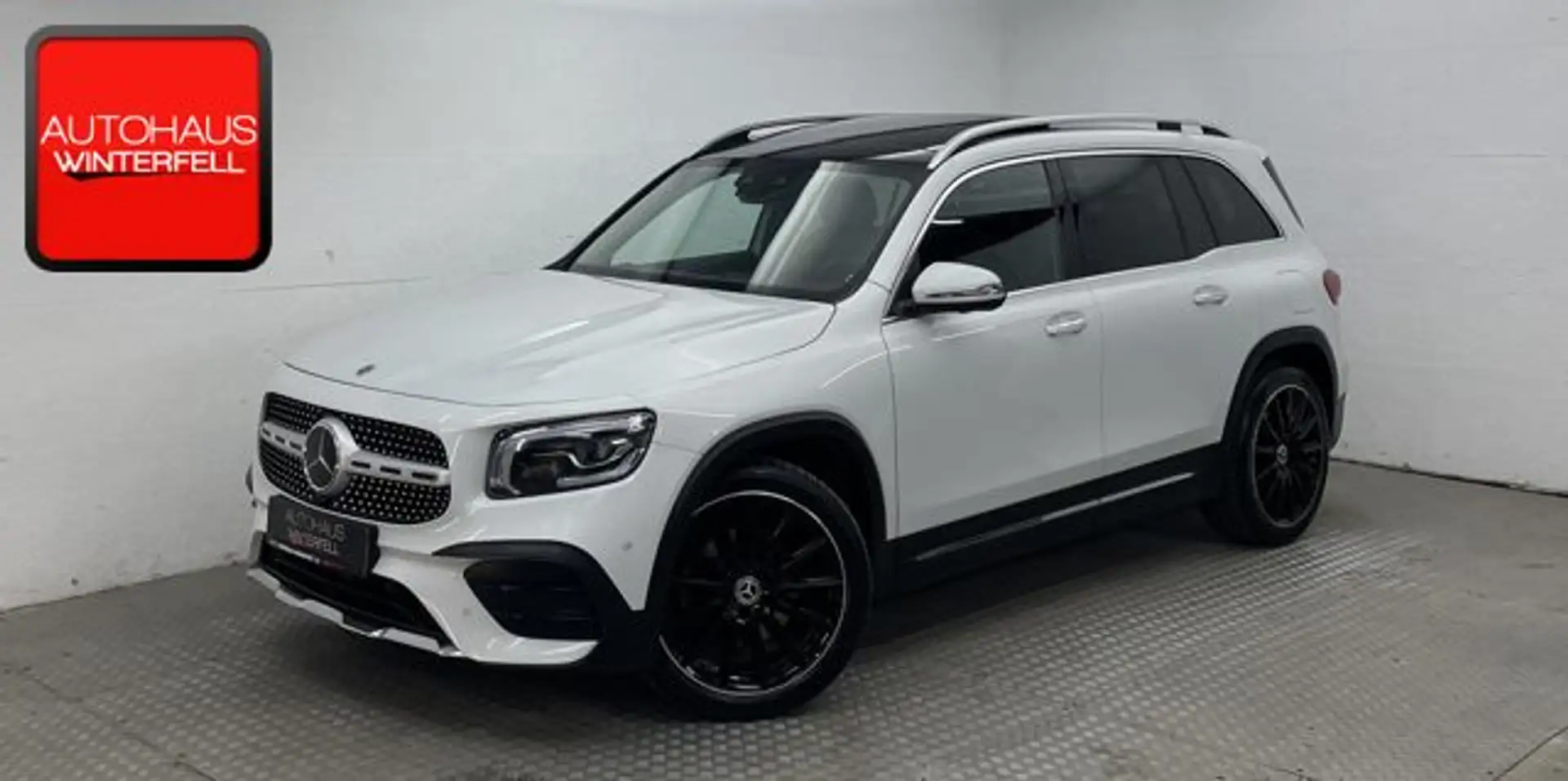 Mercedes-Benz GLB 220 d 4M AMG CARBON 7SITZ+PANO+360+KEYLESS+ Weiß - 1