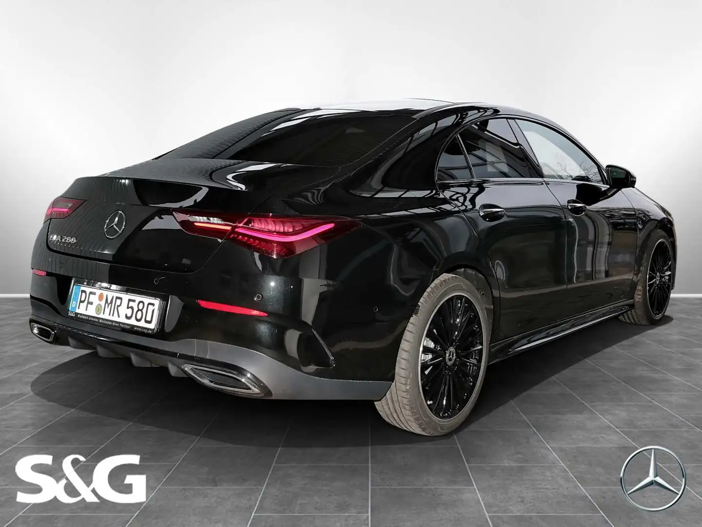 Mercedes-Benz CLA 200 Coupé AMG MBUX+360°+M-LED+Pano+Night+DAB Noir - 2