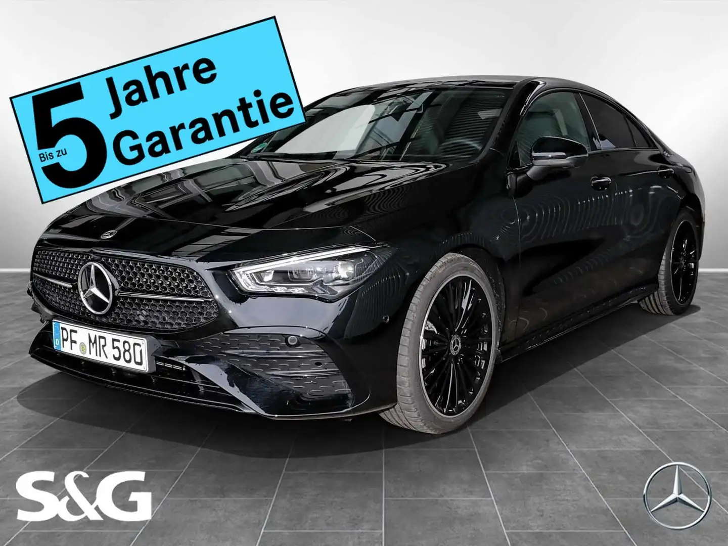 Mercedes-Benz CLA 200 Coupé AMG MBUX+360°+M-LED+Pano+Night+DAB Nero - 1