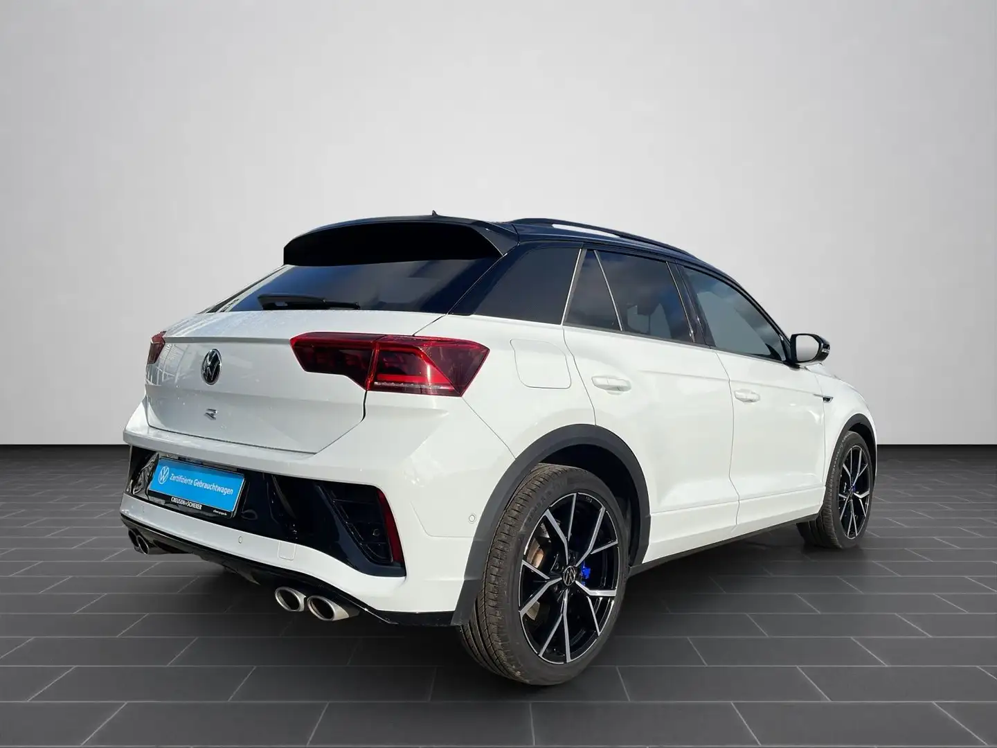 Volkswagen T-Roc R 2.0 TSI DSG NAVI SHZ RFK ACC MATRIX-LED Weiß - 2