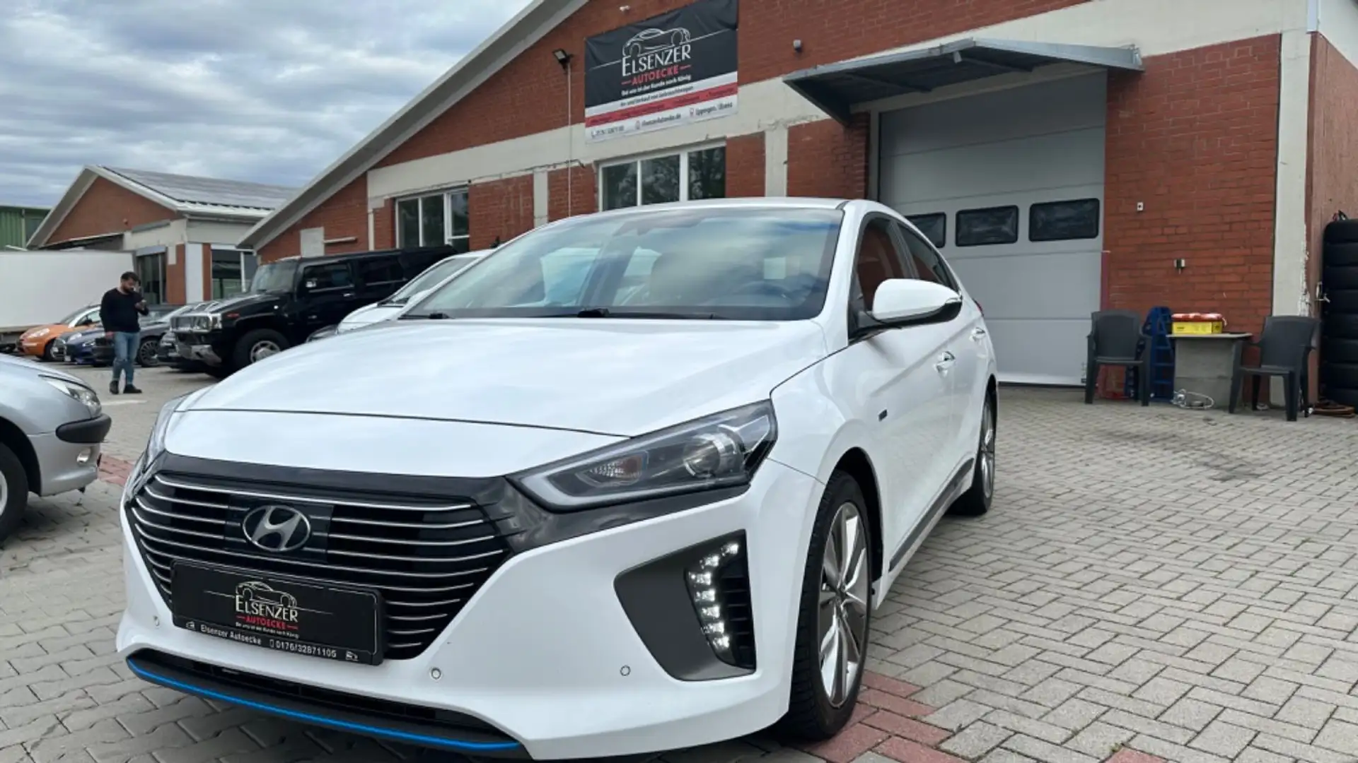 Hyundai IONIQ Ioniq Premium Hybrid#Scheckheft lückenlos# Weiß - 2