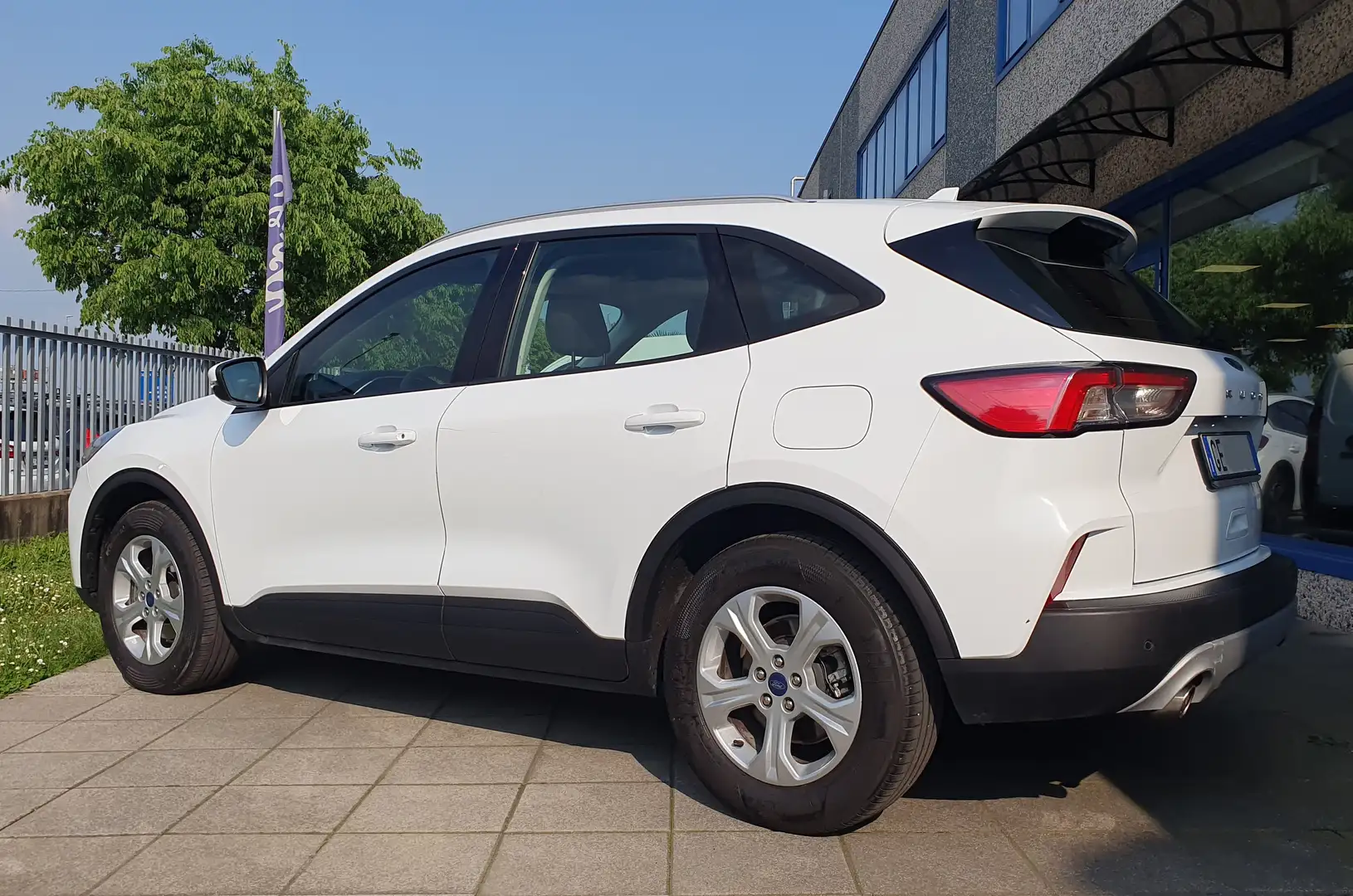 Ford Kuga 1.5 EcoBlue Connect 2wd 120 CV AUT.8 Weiß - 2