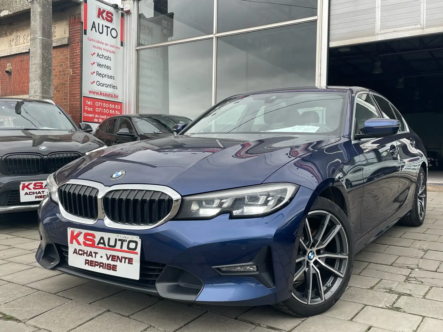 BMW 320 dA (EU6c)194.558km/full équipé/edition sport Bleu - 1