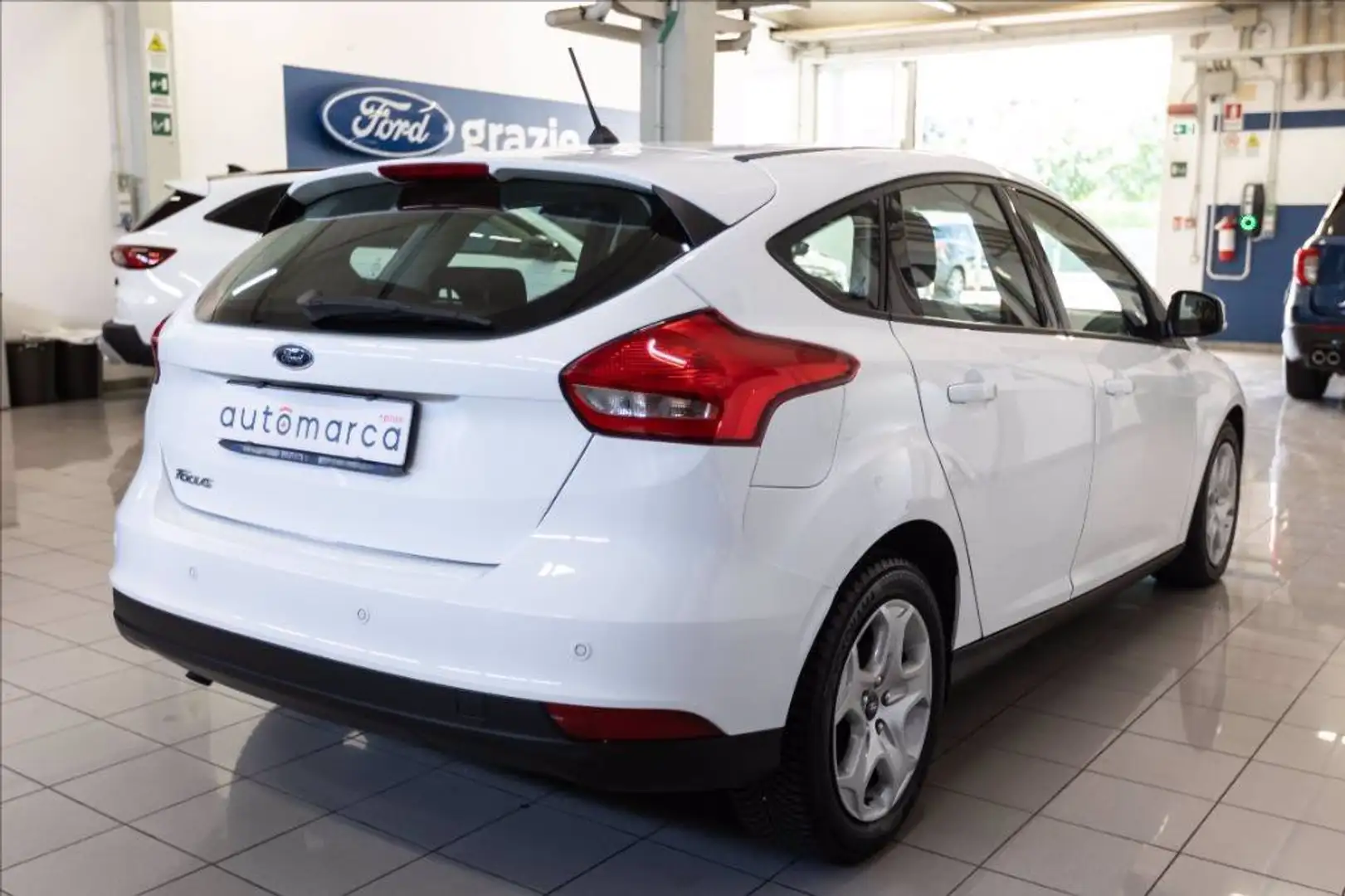 Ford Focus 5p 1.5 tdci Plus s&s 95cv Bianco - 2