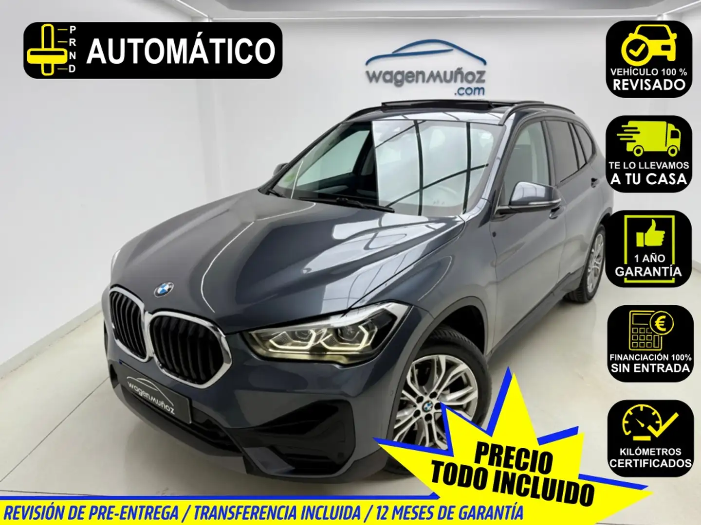 BMW X1 sDrive 18iA Grijs - 1