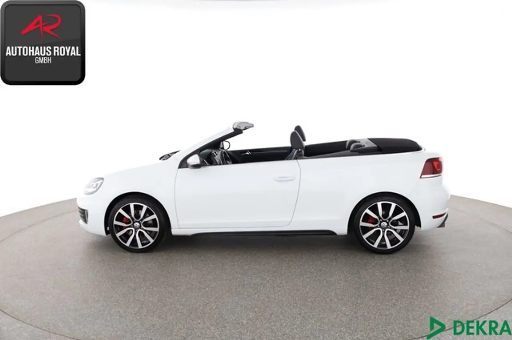Volkswagen Golf Cabriolet VI Cabrio GTI KAMERA,BI-XENON,VOLLLEDER Beyaz - 2