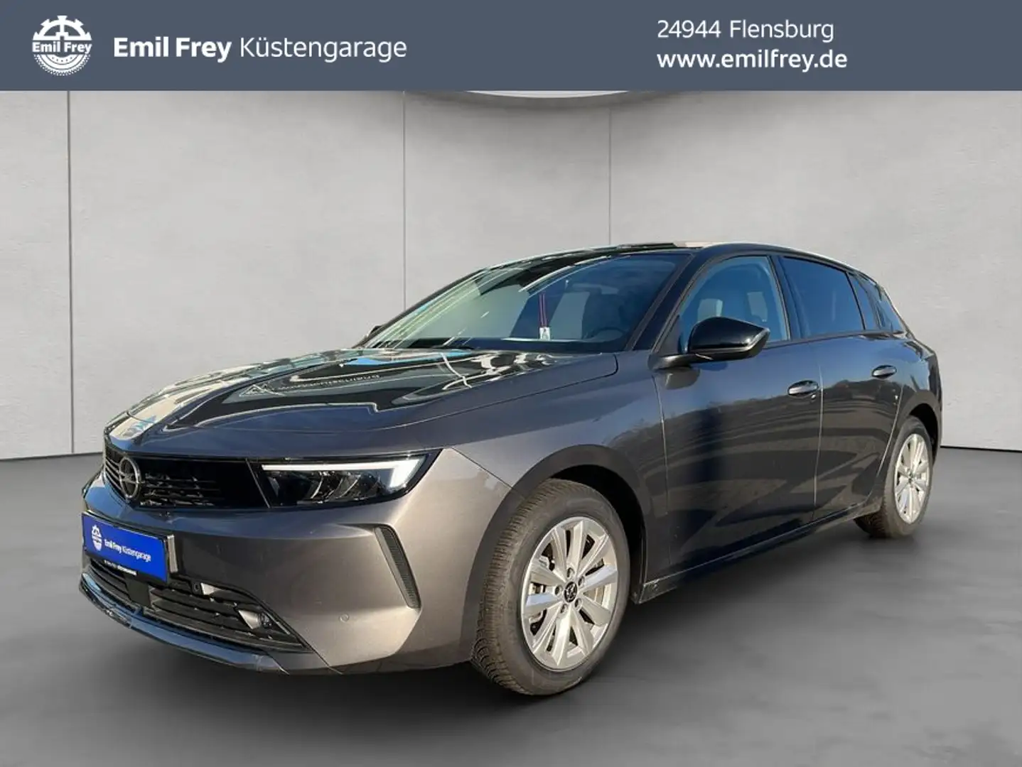 Opel Astra 1.2 Turbo Automatik Elegance SHZ RFK GJR Grijs - 1