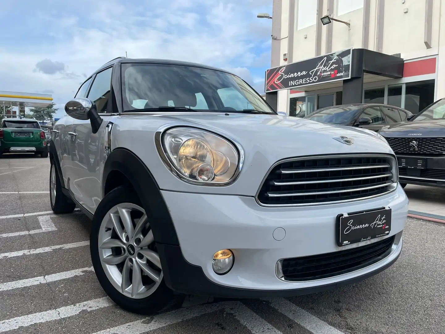 MINI Cooper D Countryman Mini Countryman 1.6 Cooper D Bianco - 1