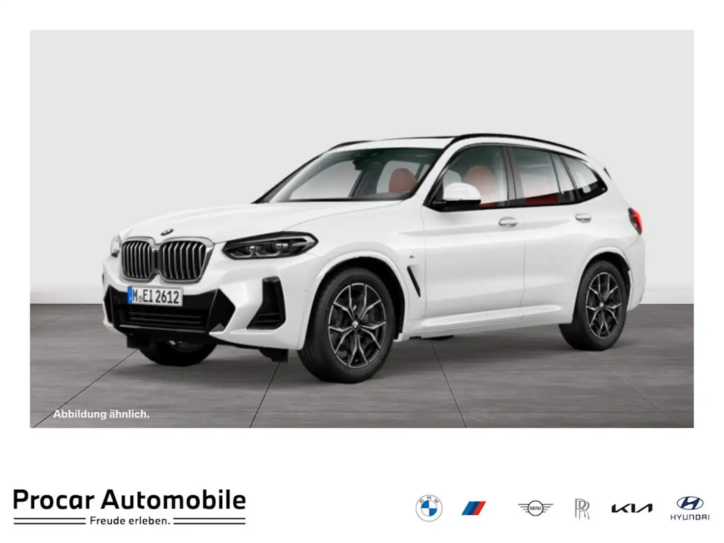 BMW X3 xDrive20d M Sportpaket DAB LED WLAN RFK Shz Blanc - 1