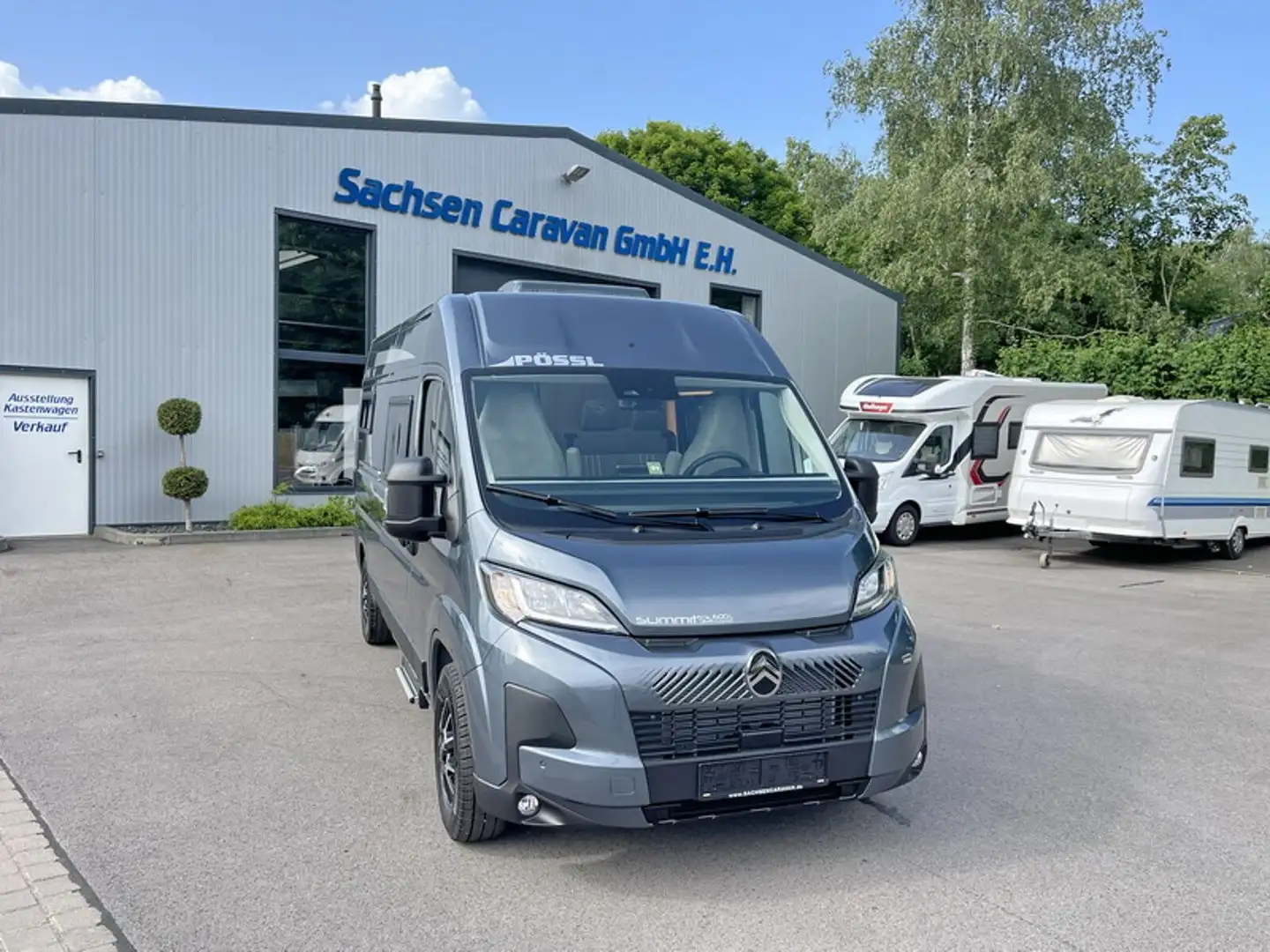 Pössl Summit Shine 600 LE Citroen 140 PS Multiroof Grau - 1