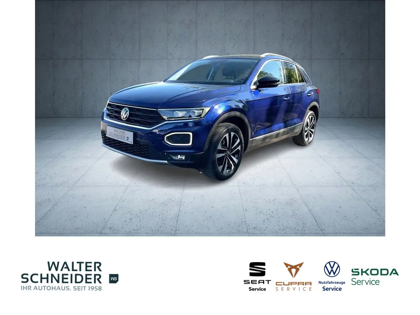 Volkswagen T-Roc 1.5 TSI United Navi LED RFK Azul - 1