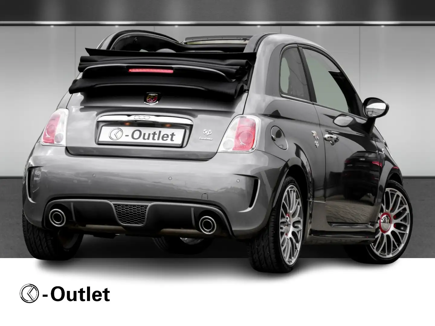 Abarth 595C Turismo Xenon Sportabgasanlage Grau - 2