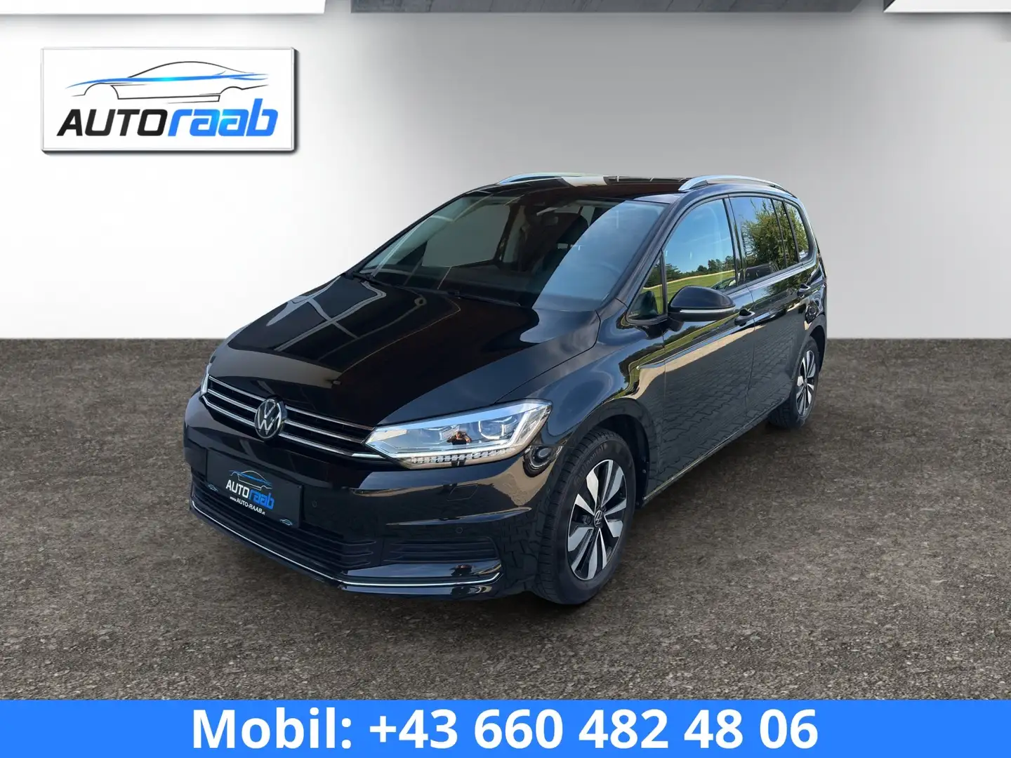 Volkswagen Touran 2,0 TDI DSG CL *AHV*DIGITAL*WSS-HZ*LED*APP Schwarz - 1