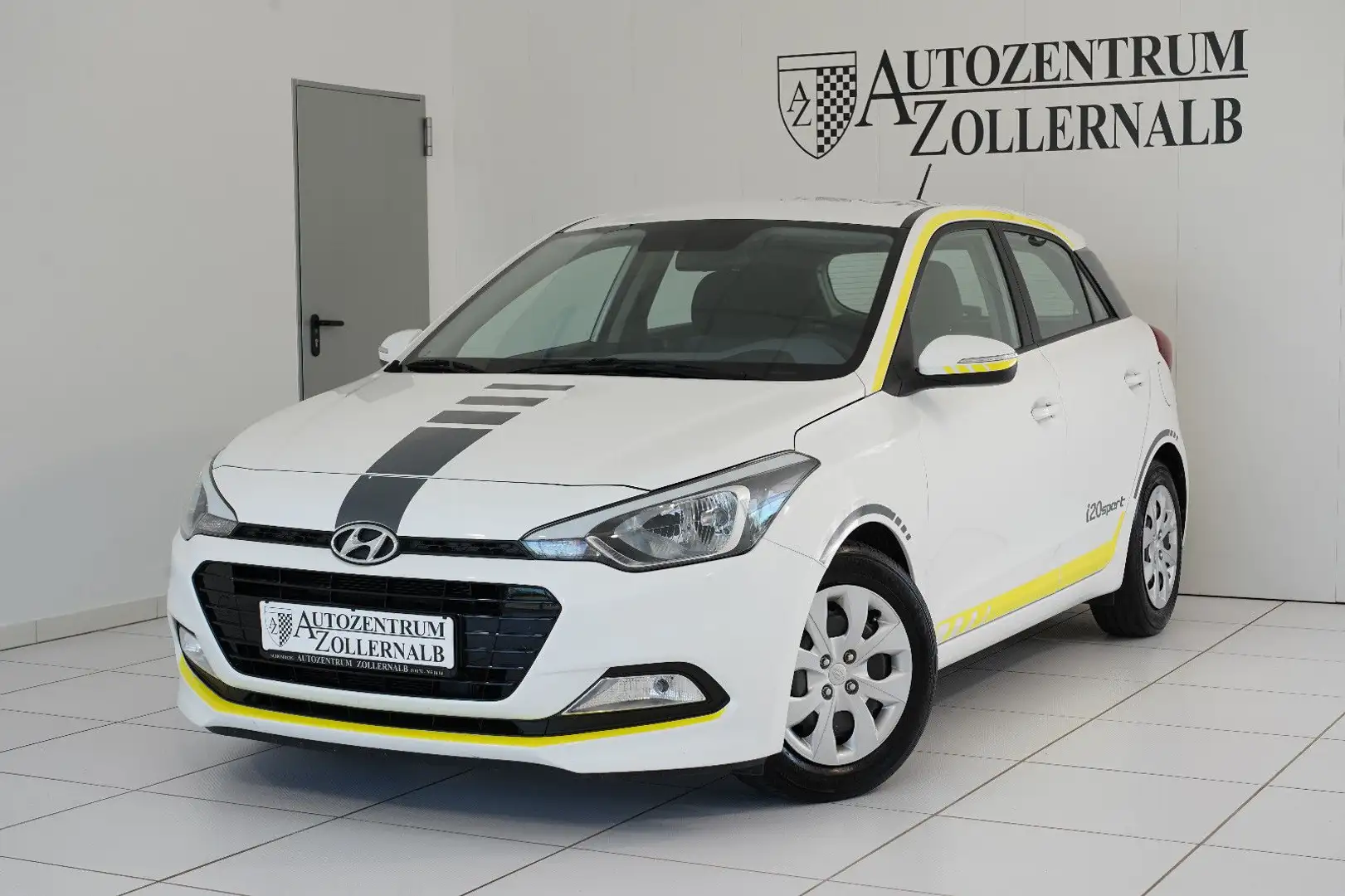 Hyundai i20 blue 1.0 T-GDI *1.HAND*GUTER ZUSTAND*TÜV NEU Bianco - 1