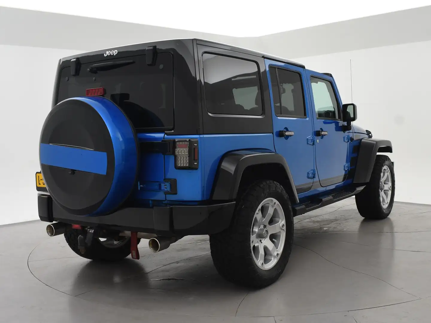Jeep Wrangler Unlimited 3.6 AUT. SOFTTOP + HARDTOP | LEDER | APP Blauw - 2