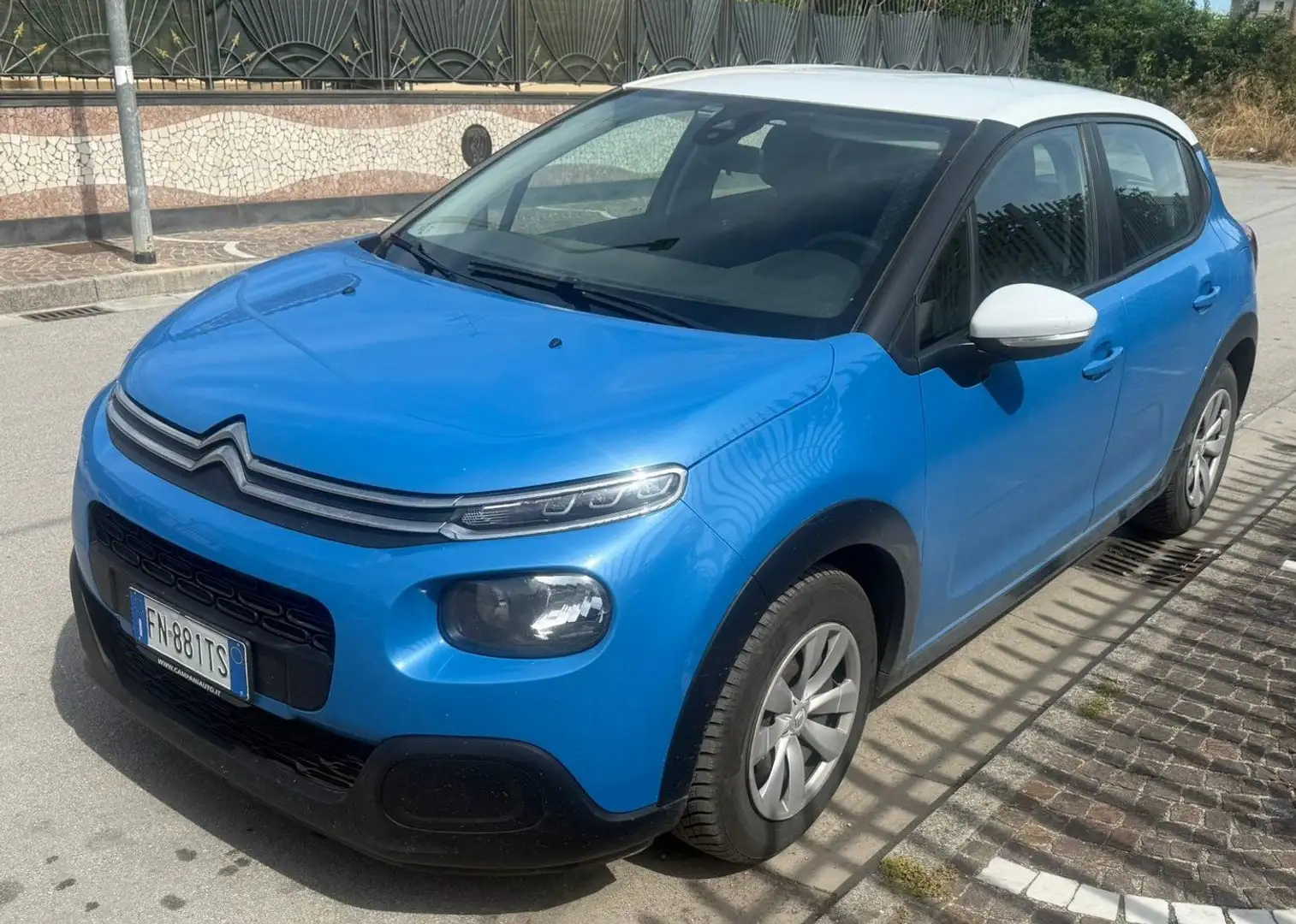 Citroen C3 C3 III 2017 1.6 bluehdi Feel s Blu/Azzurro - 1