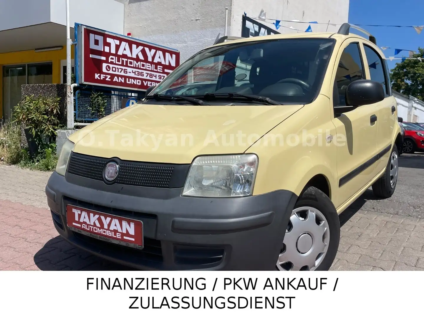 Fiat Panda 1.1 8V Active Jaune - 1