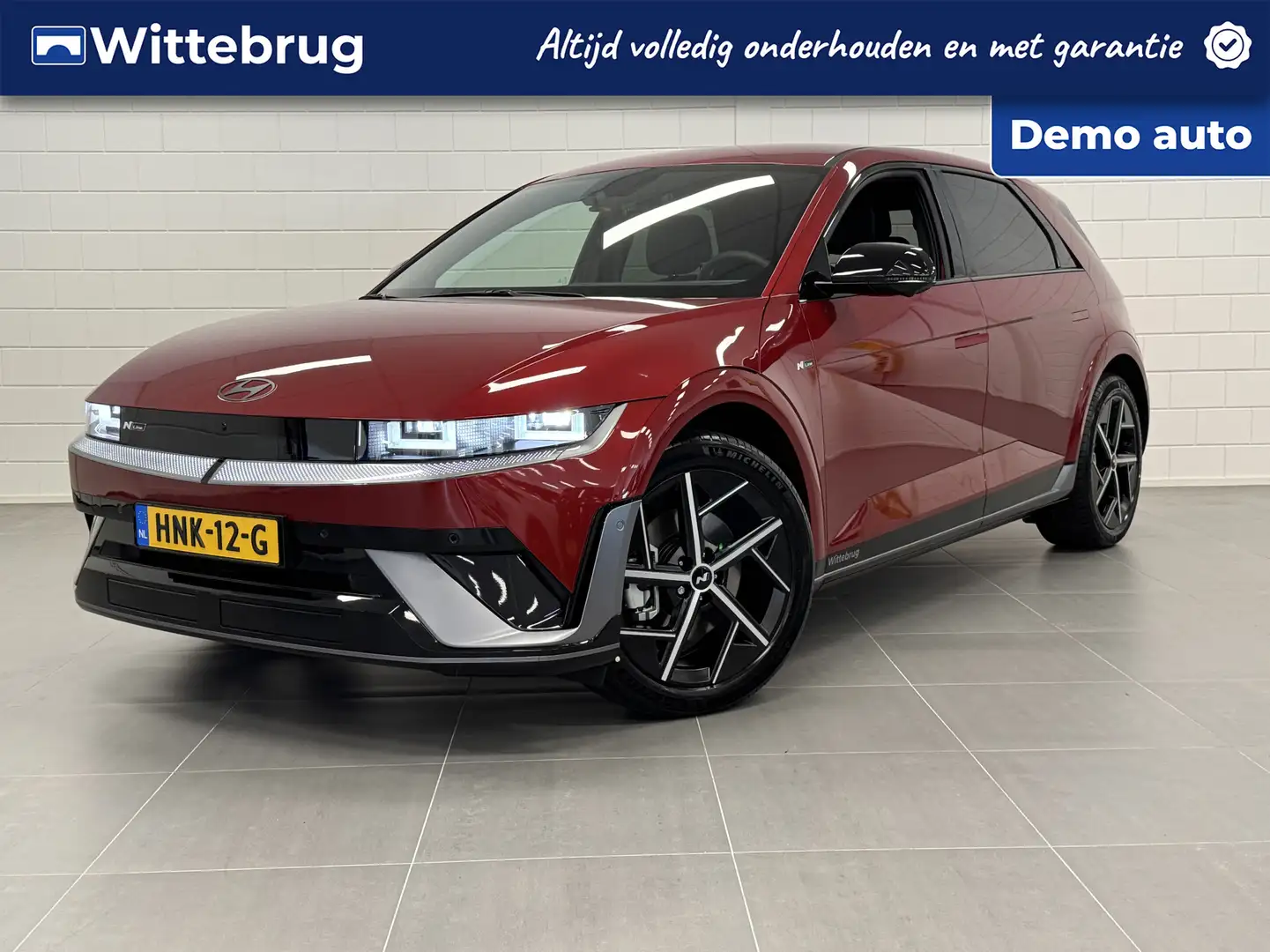 Hyundai IONIQ 5 N Line 84 kWh 20 INCH | LONG RANGE RWD | SPORTIEF! crvena - 1