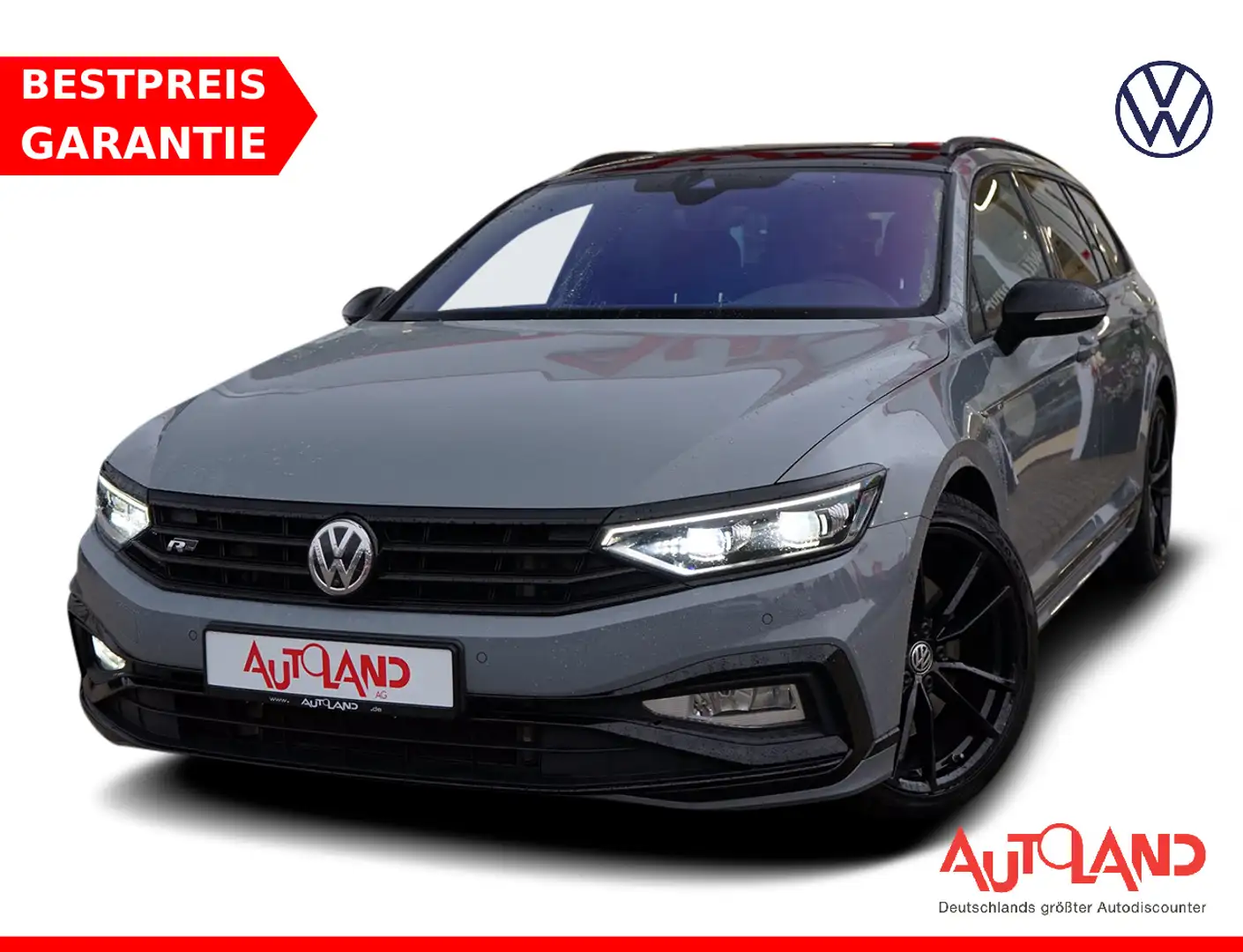 Volkswagen Passat Variant 2.0 TDI 4M R-Line Edition Matrix 36 Grau - 1