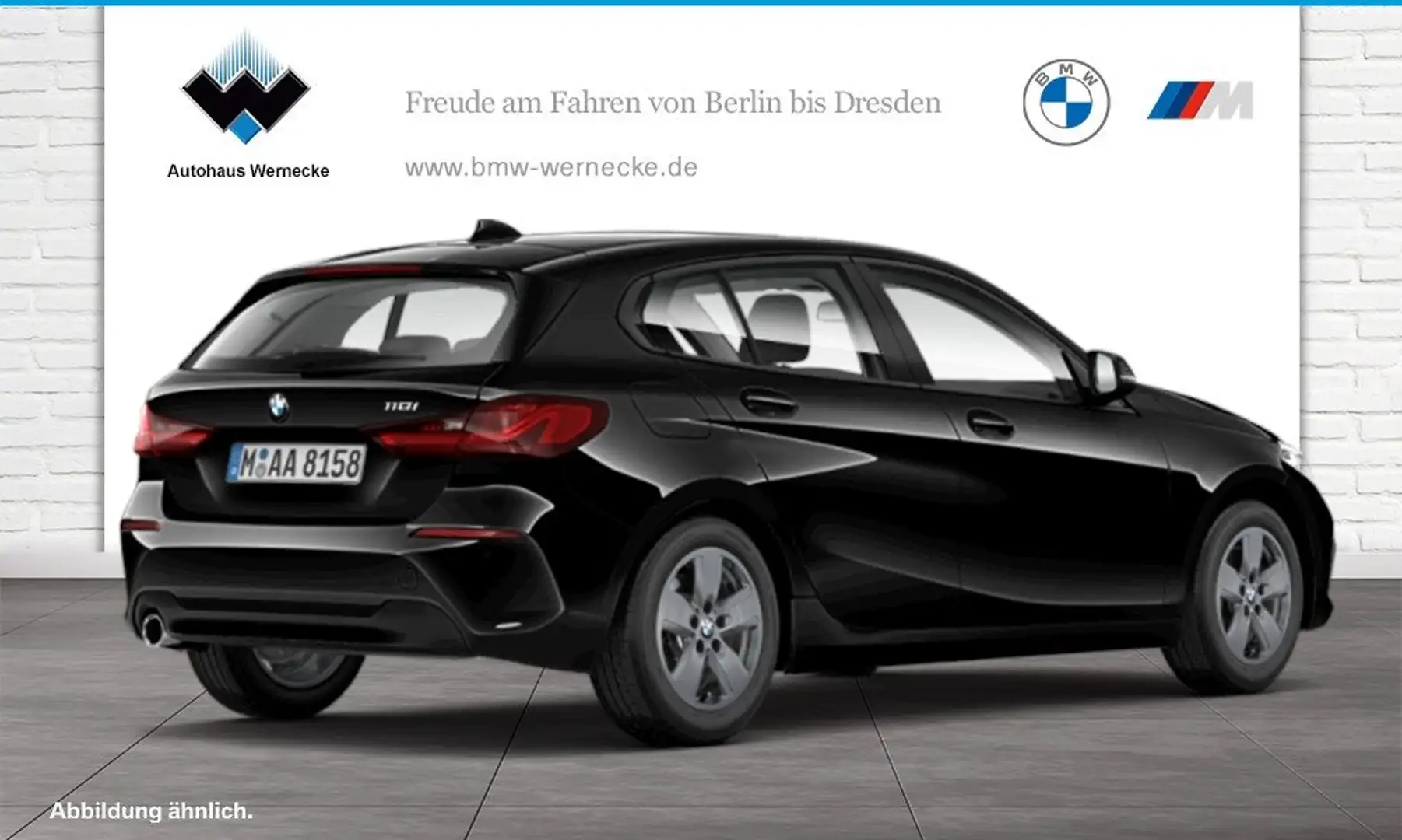 BMW 118 i Hatch Advantage DAB LED WLAN Tempomat PDC Schwarz - 2