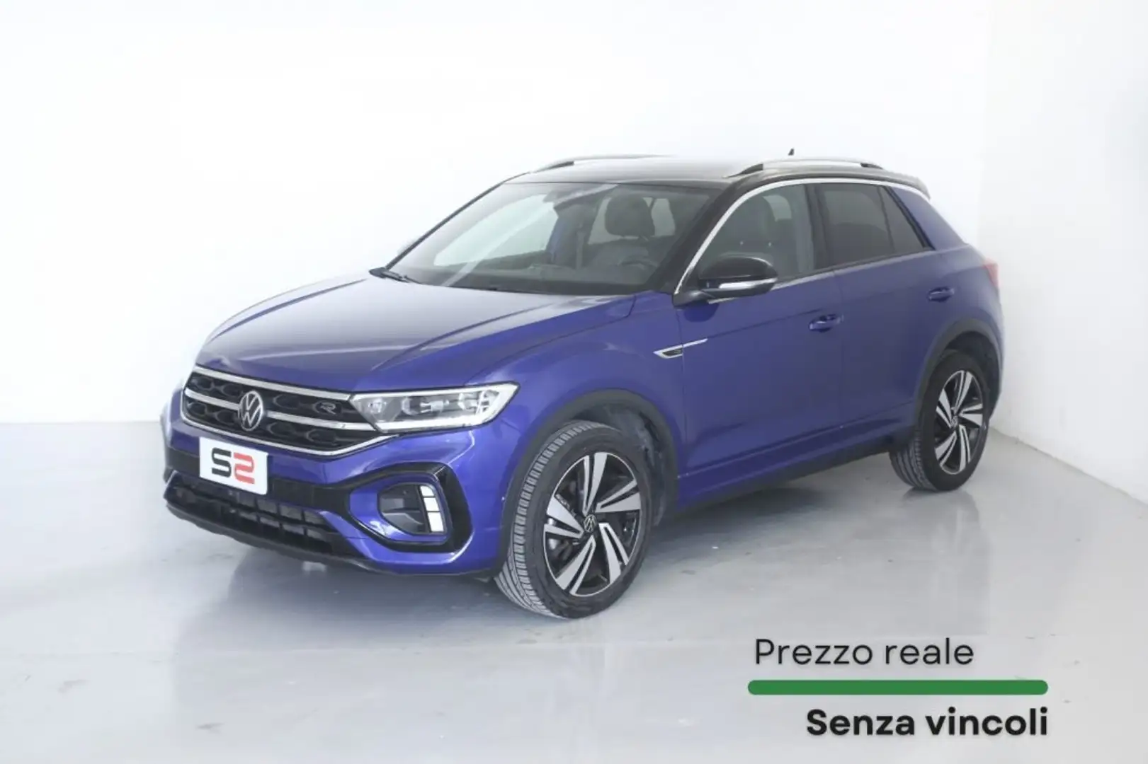 Volkswagen T-Roc 1.0 TSI R-Line Fari IQ.Light LED/Cerchi 18'' Blu/Azzurro - 1