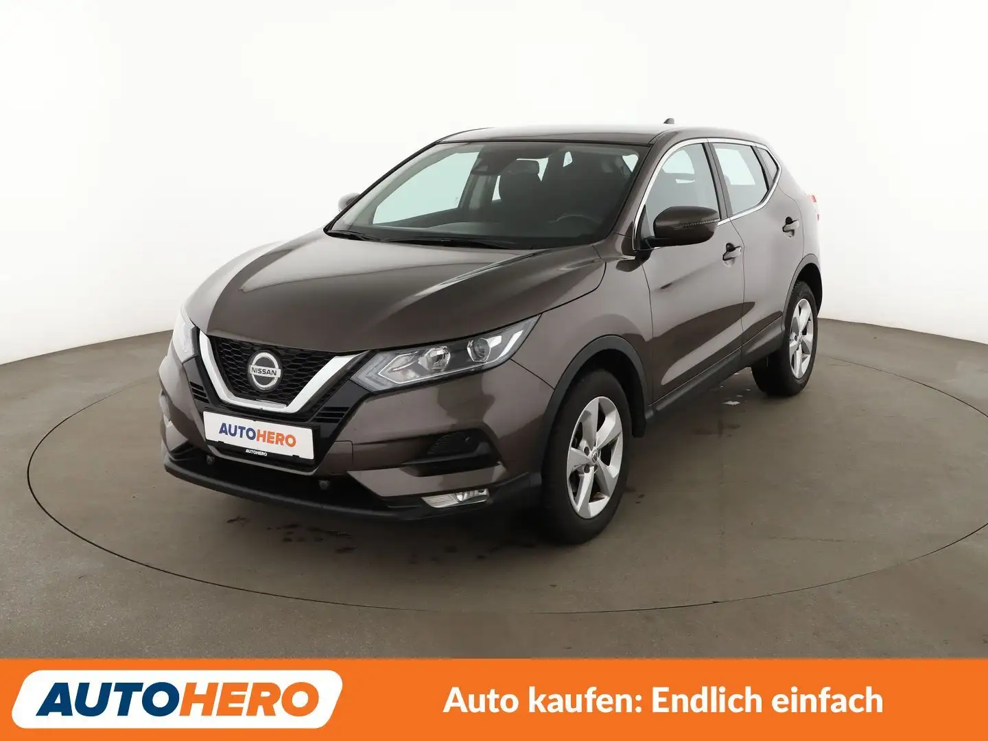 Nissan Qashqai 1.3 DIG-T Acenta Aut.*NAVI*TEMPO*CAM*PDC*SHZ* Brun - 1
