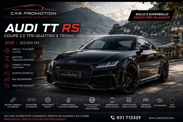 Audi TT RS TTRS Coupe 2.5 tfsi quattro s-tronic