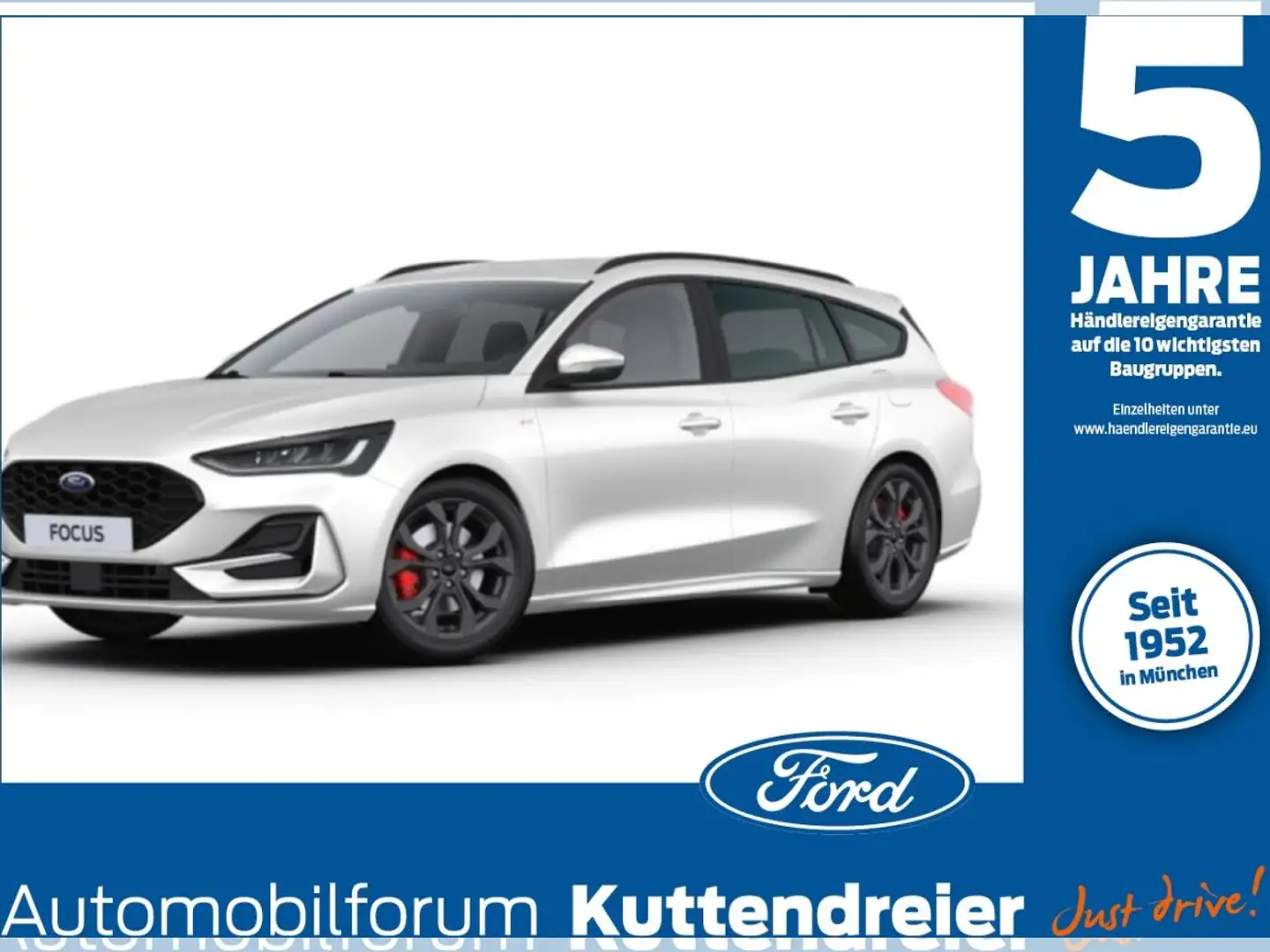 Ford Focus Turnier ST-Line 1,0 l EcoBoost Hybrid 92 kW (125 P Grau - 1