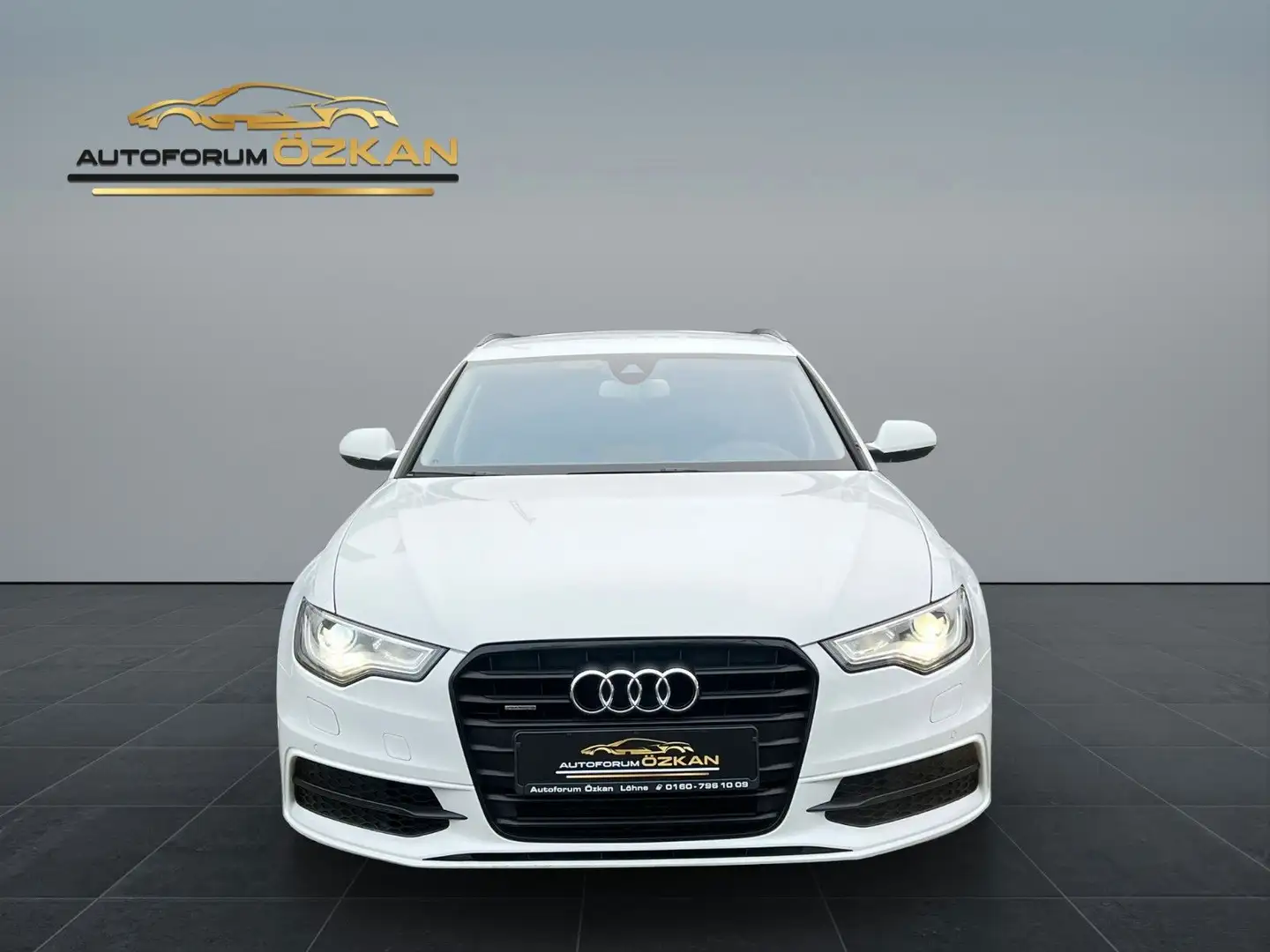 Audi A6 3.0 TDI S-Line Head-up Belüftung AHK Memory Blanc - 2