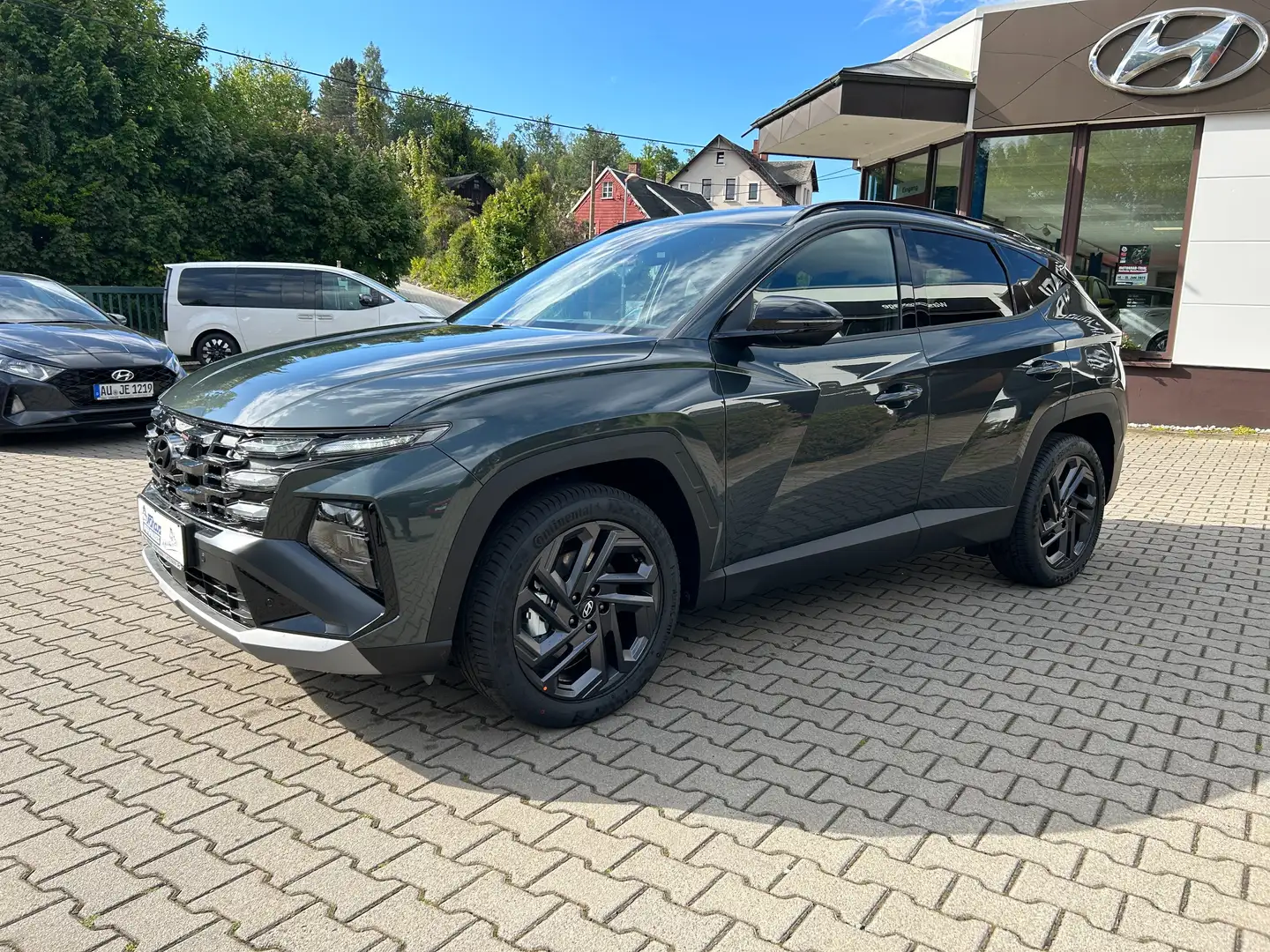 Hyundai TUCSON 1.6 T-GDi Edition Plus-Automatik-Navi-LED Groen - 2