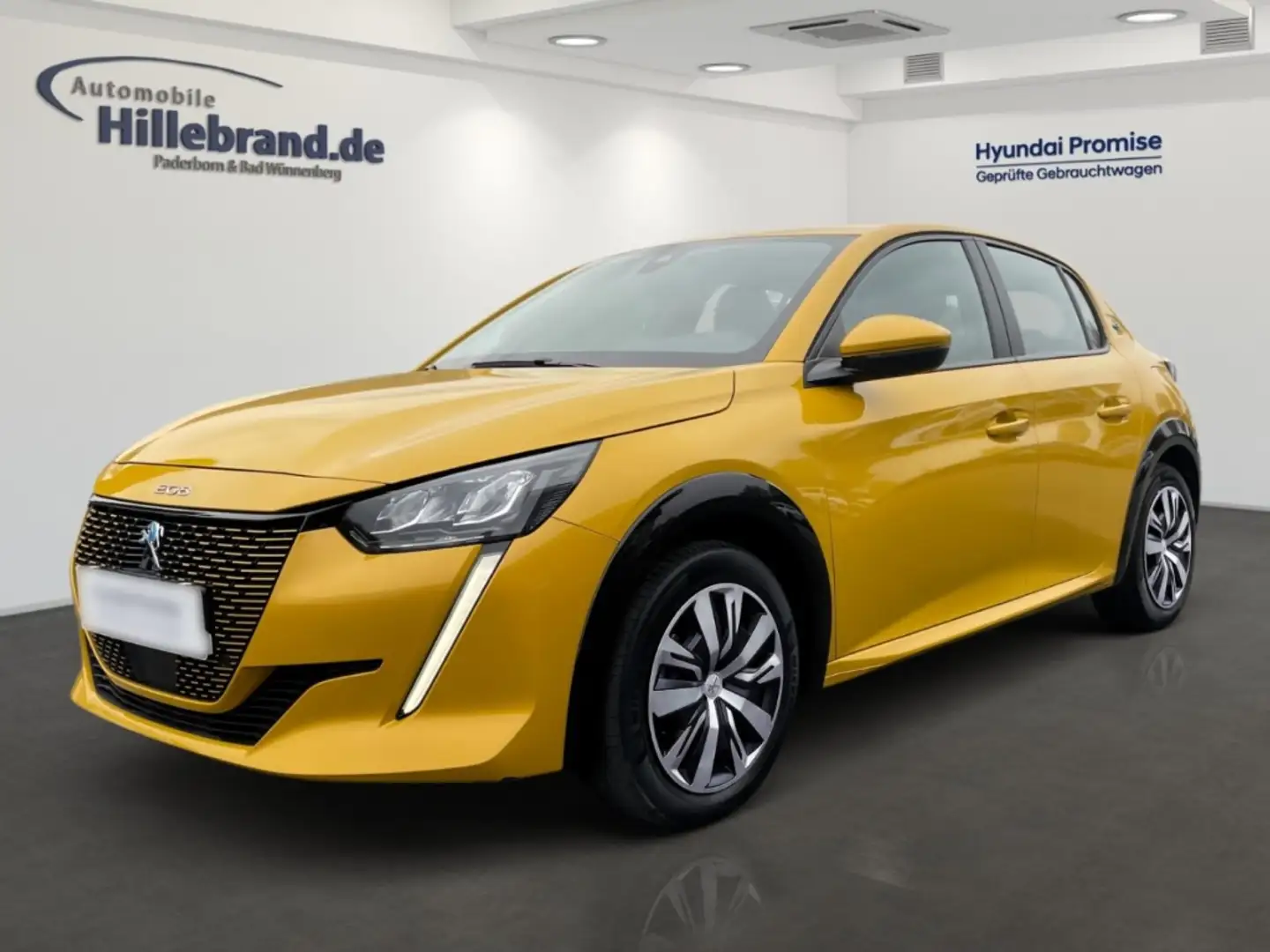Peugeot 208 e- Active Elektromotor 136 Gelb - 1