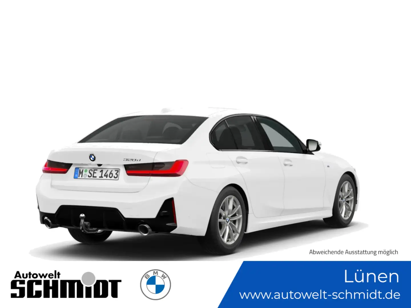 BMW 320 dLimoisine M Sport / NP= 68.680,- / Glasd. / Blanc - 2