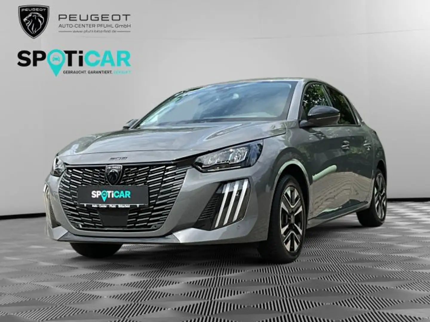 Peugeot 208 PureTech 100 EAT8 Allure Grau - 1