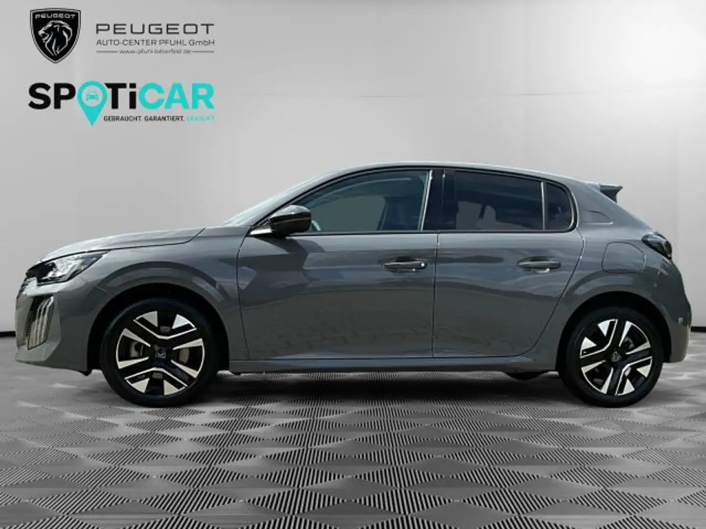 Peugeot 208 PureTech 100 EAT8 Allure Grau - 2