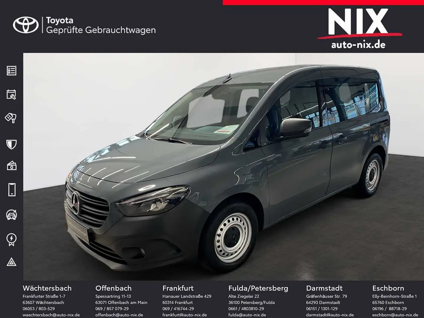 Mercedes-Benz Citan Standard Worker Plus KAMERA Gris - 1