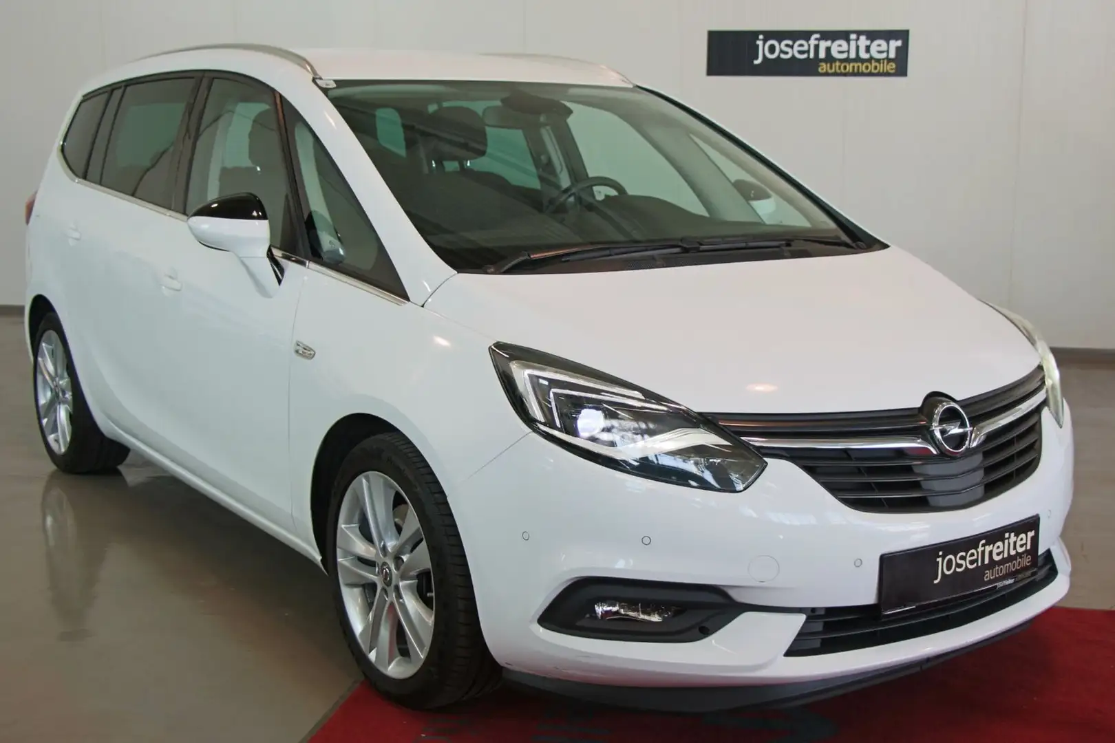Opel Zafira Tourer 1.6 16V SIDI Turbo Aut. 7Sitz/NAVI/KAMERA/LED Weiß - 1