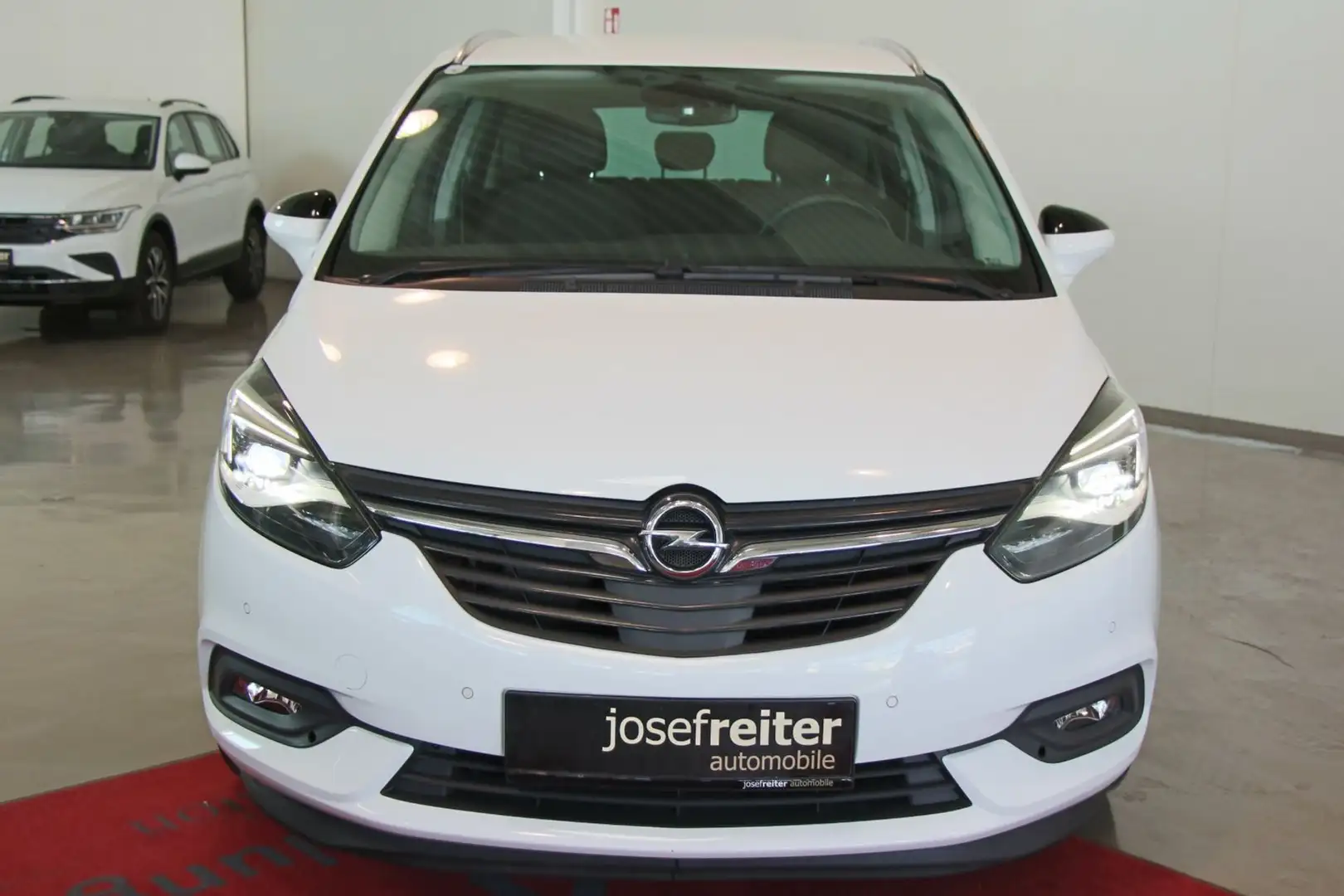 Opel Zafira Tourer 1.6 16V SIDI Turbo Aut. 7Sitz/NAVI/KAMERA/LED Weiß - 2